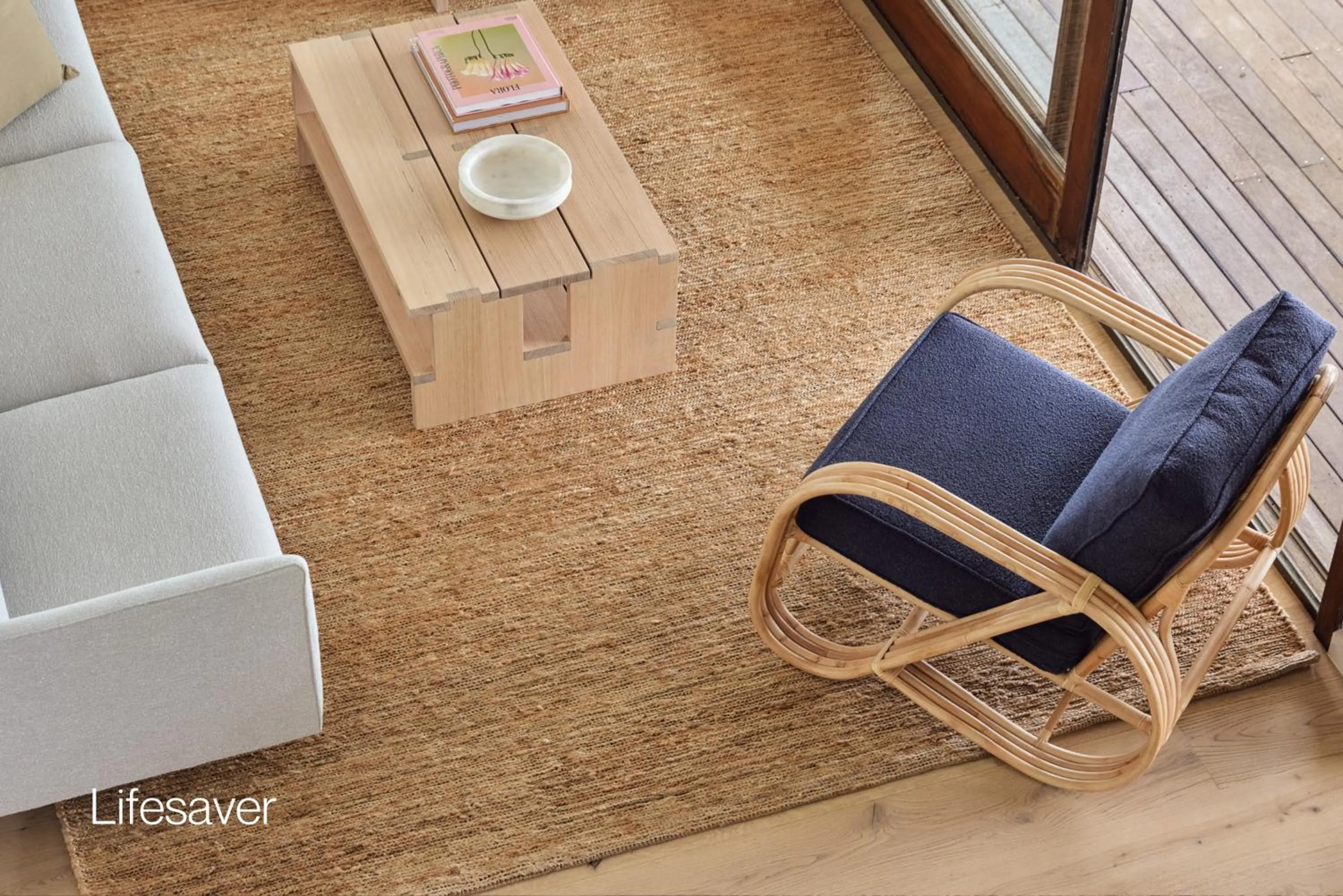 Living room in Bluewater on the Beach