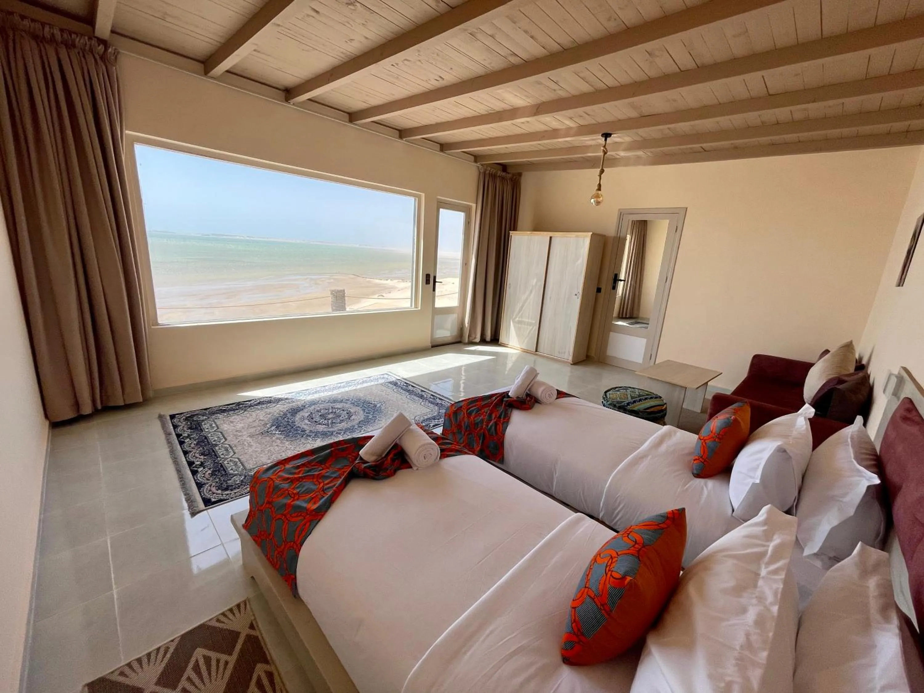 Photo of the whole room, Bed in PARAISO DAKHLA