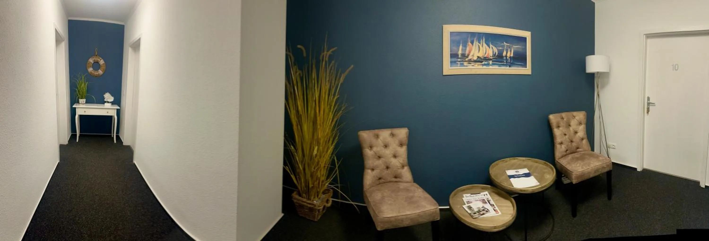 Seating area in Hotel Restaurant Ostsee-Anker