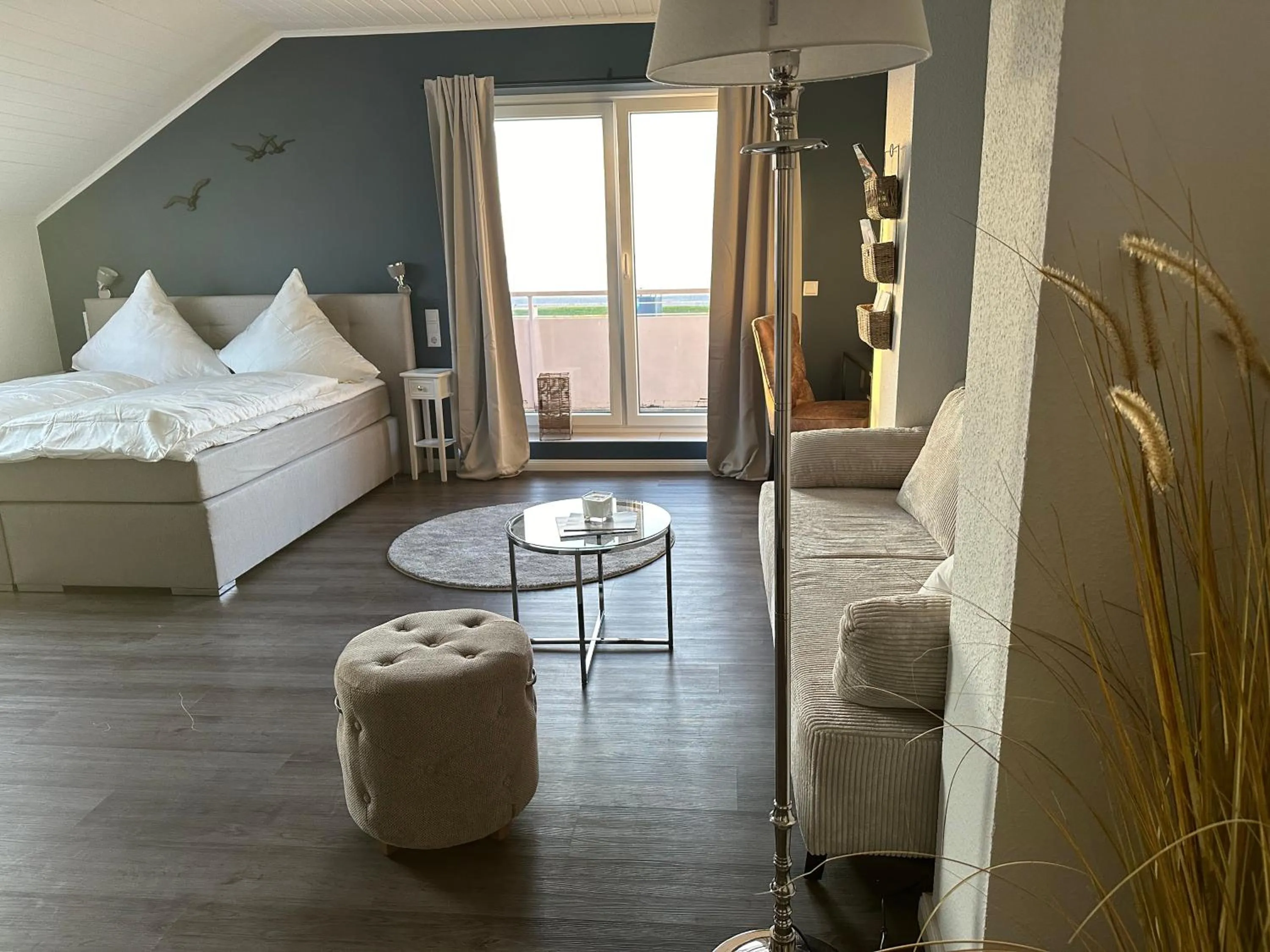 Photo of the whole room, Bed in Hotel Restaurant Ostsee-Anker