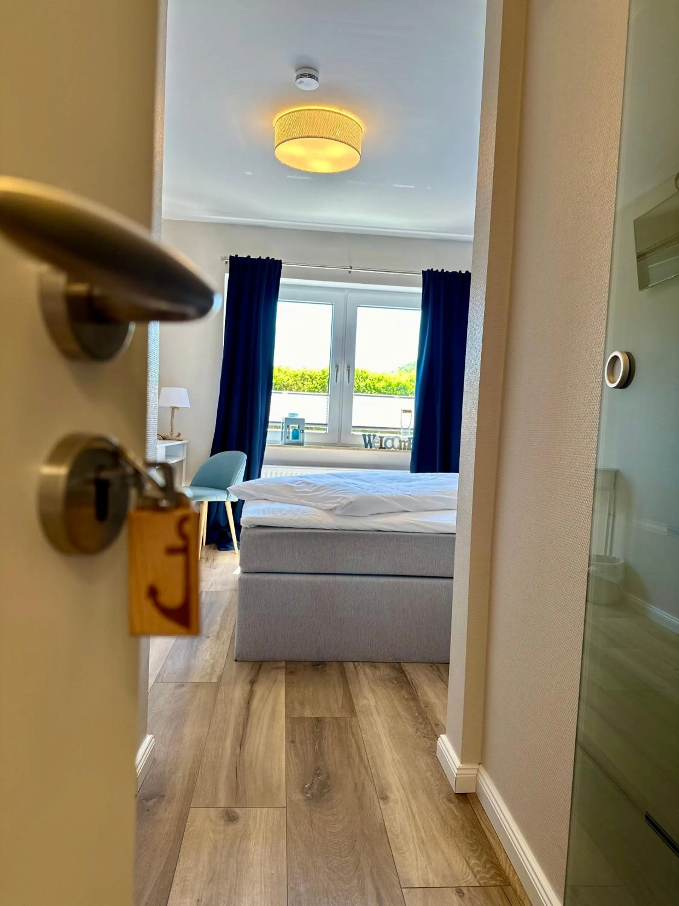 Photo of the whole room, Bed in Hotel Restaurant Ostsee-Anker