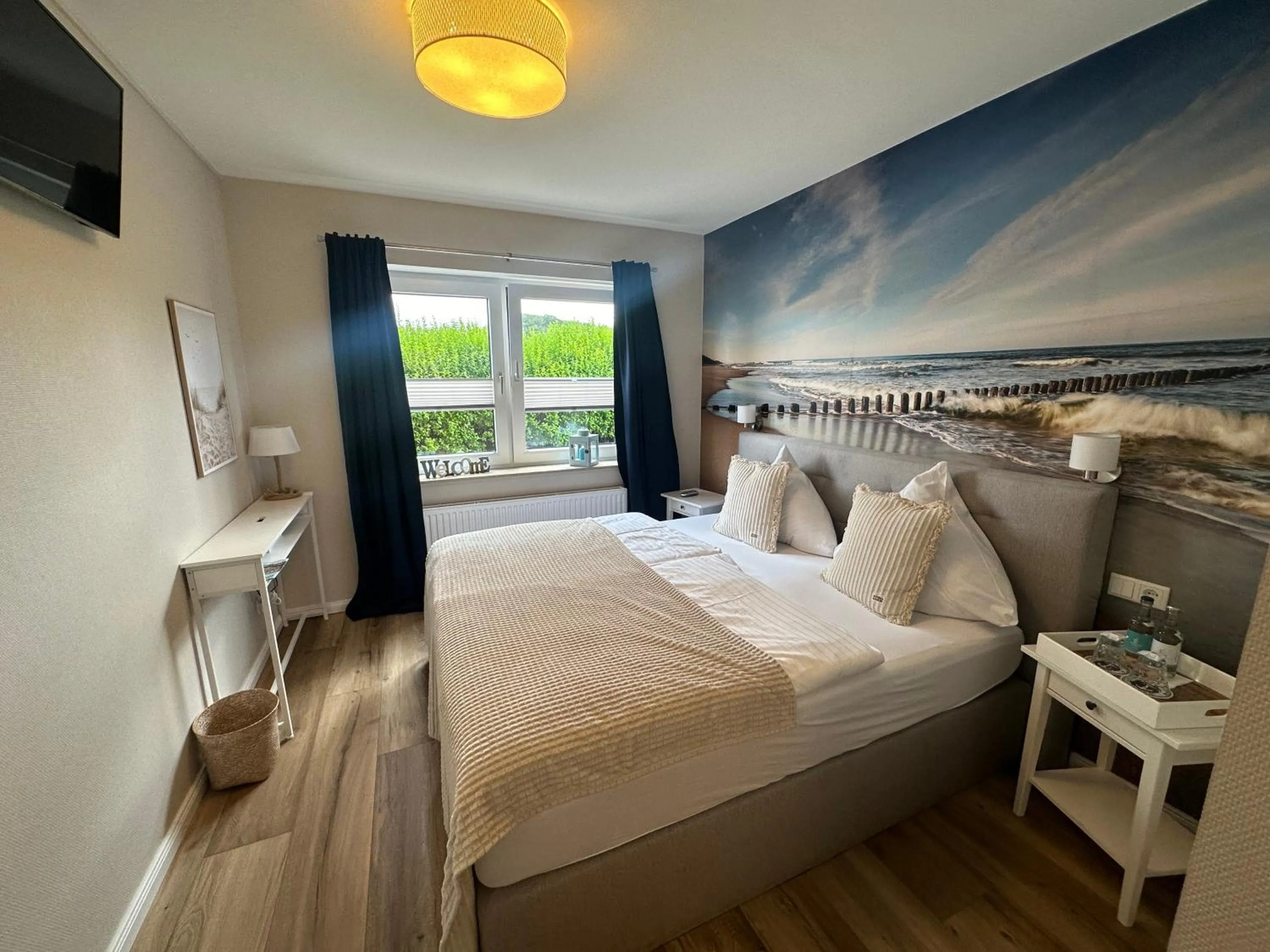 Photo of the whole room, Bed in Hotel Restaurant Ostsee-Anker