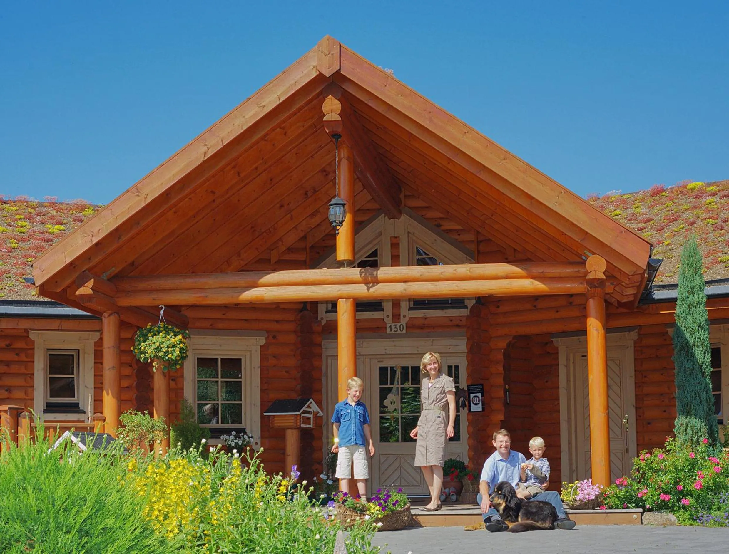 Facade/entrance in Hotelanlage Country Lodge