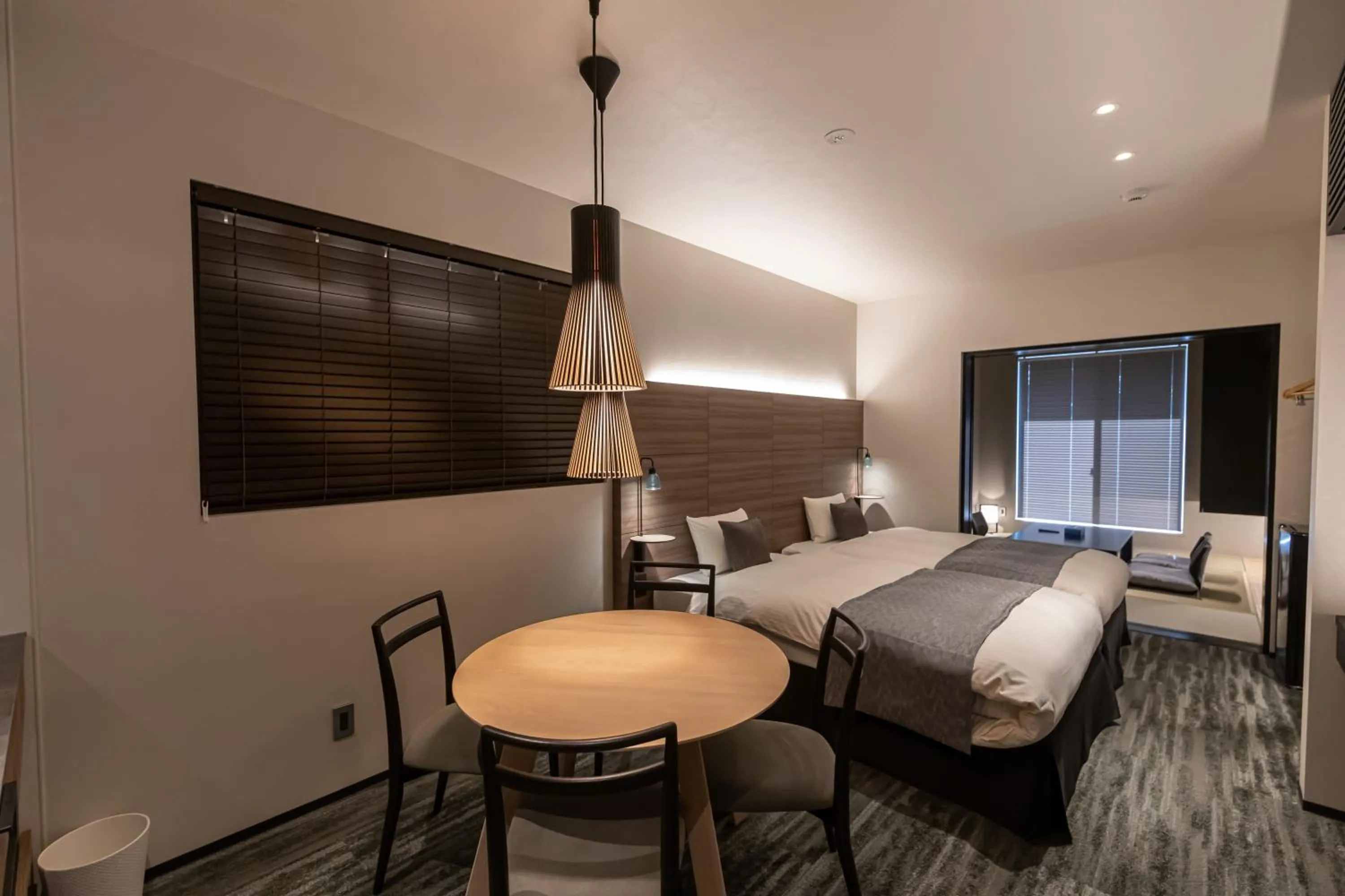 Living room, Bed in Hotel Liberte Kyoto Gojo