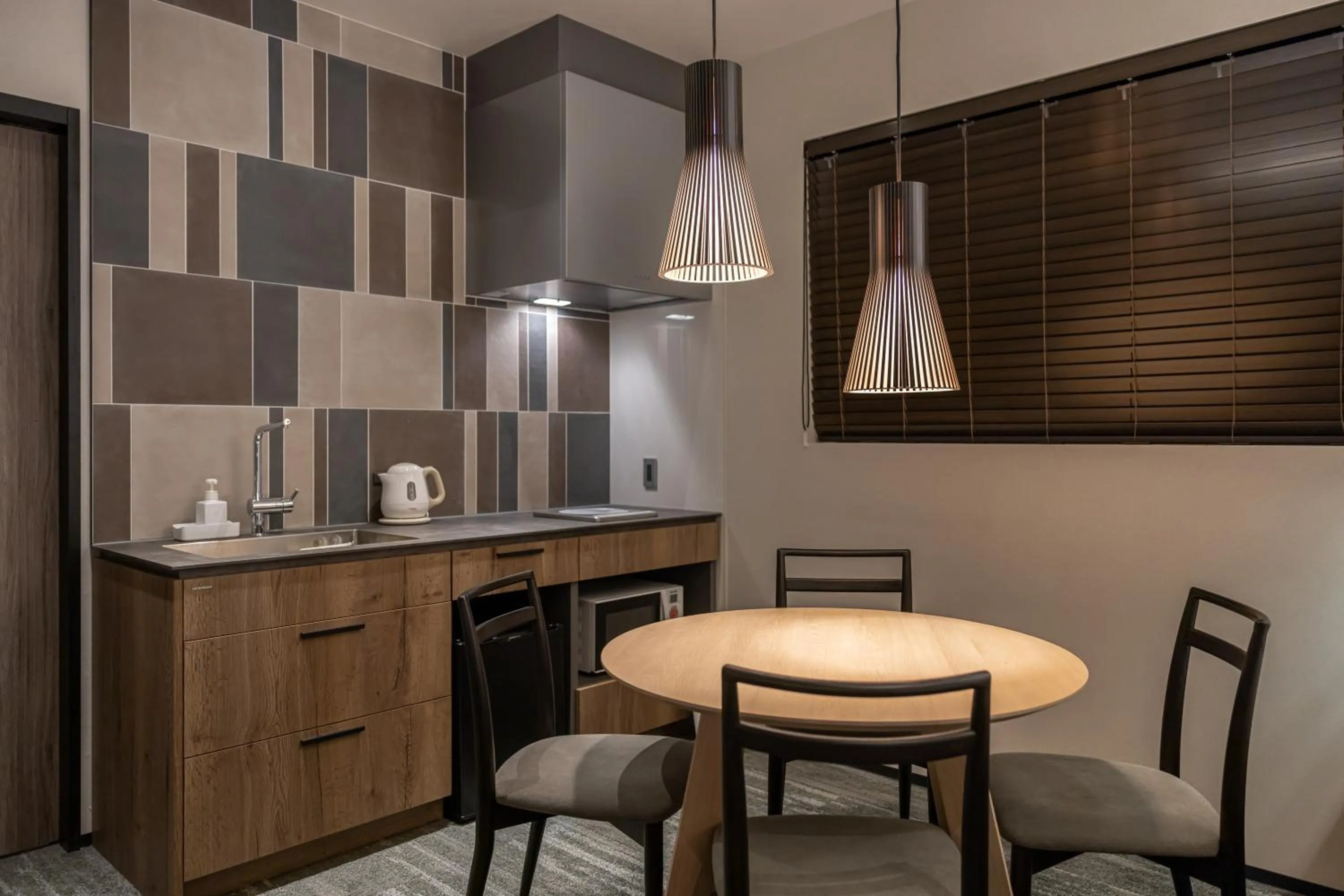 Kitchen or kitchenette in Hotel Liberte Kyoto Gojo