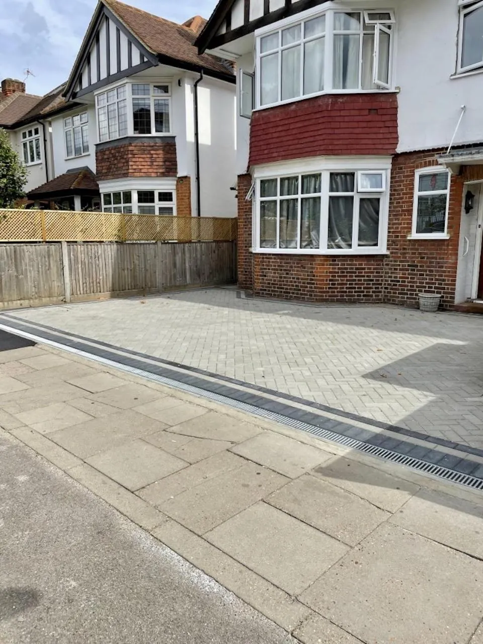 Street view in Lovely garden apartment in Wimbledon Town Centre with private parking by Wimbledon Holiday Lets