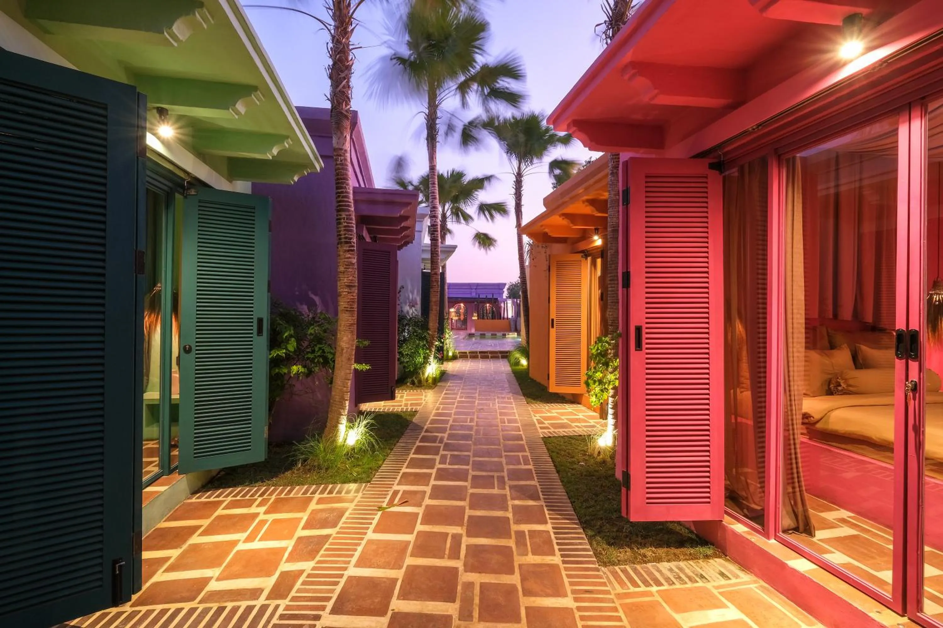 Property building in El Barrio Boutique Hotel & Bar