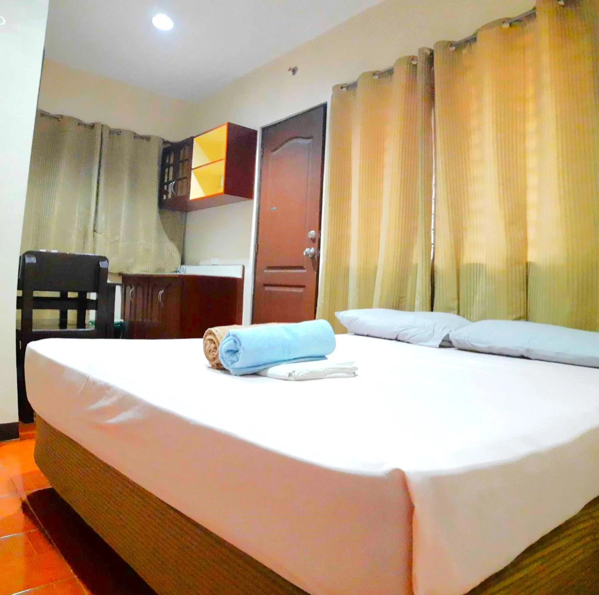 Bed in Hotel California Suite