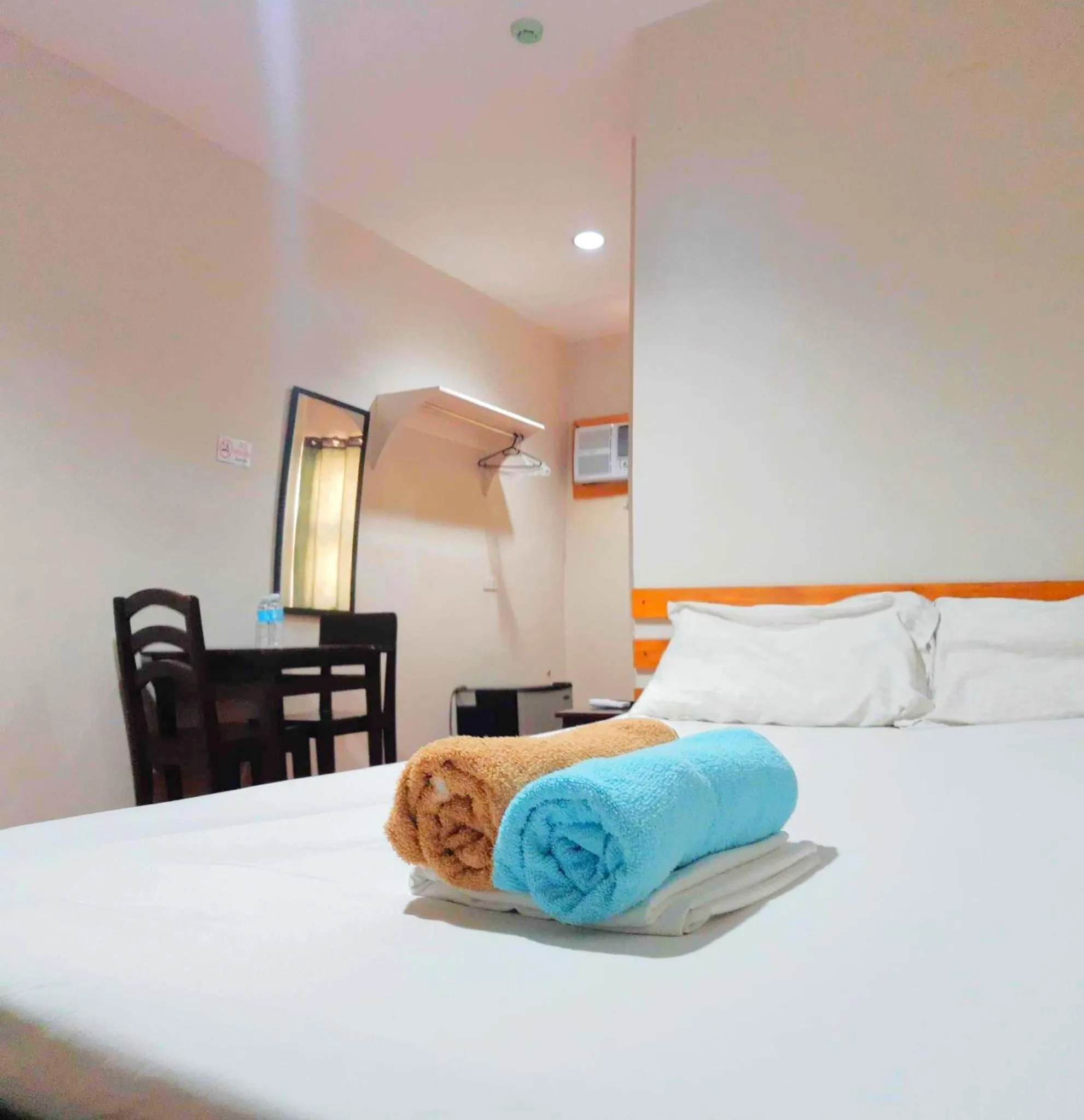 Bed in Hotel California Suite