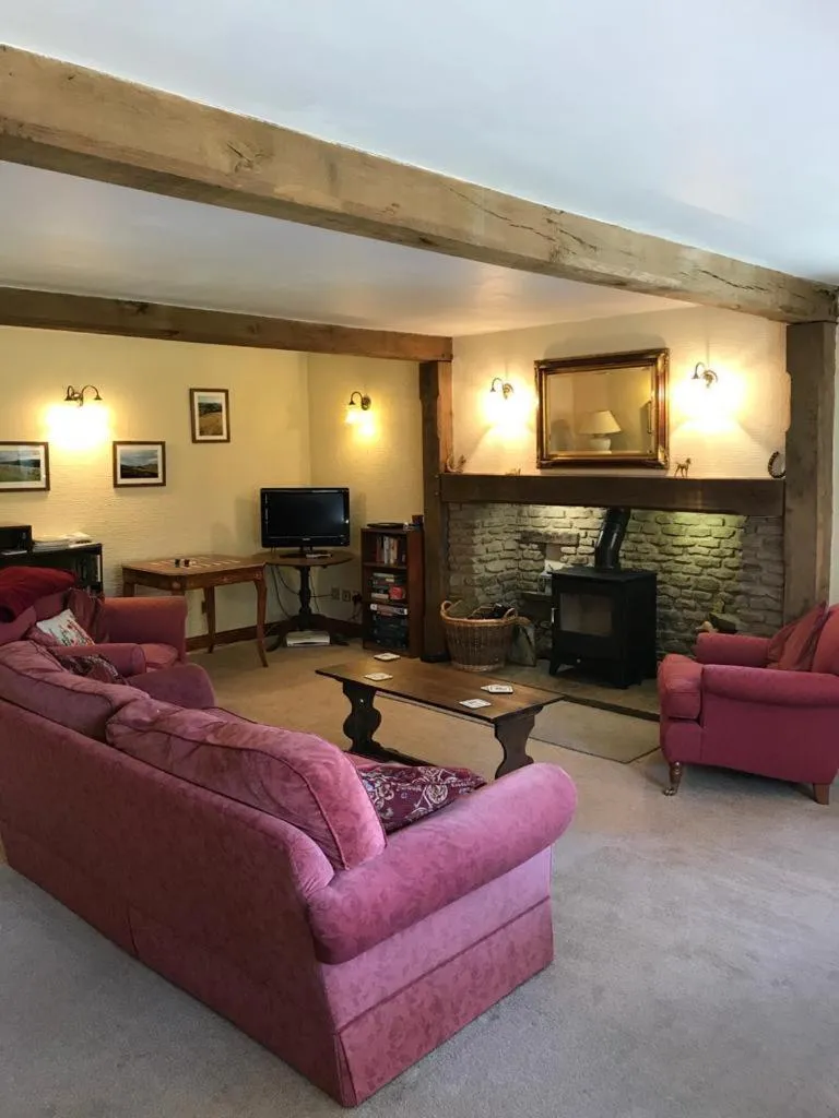 Communal lounge/ TV room in Sayang House