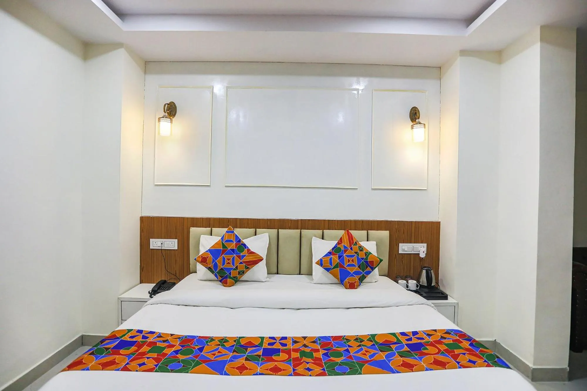 Bed in FabHotel Cosmos