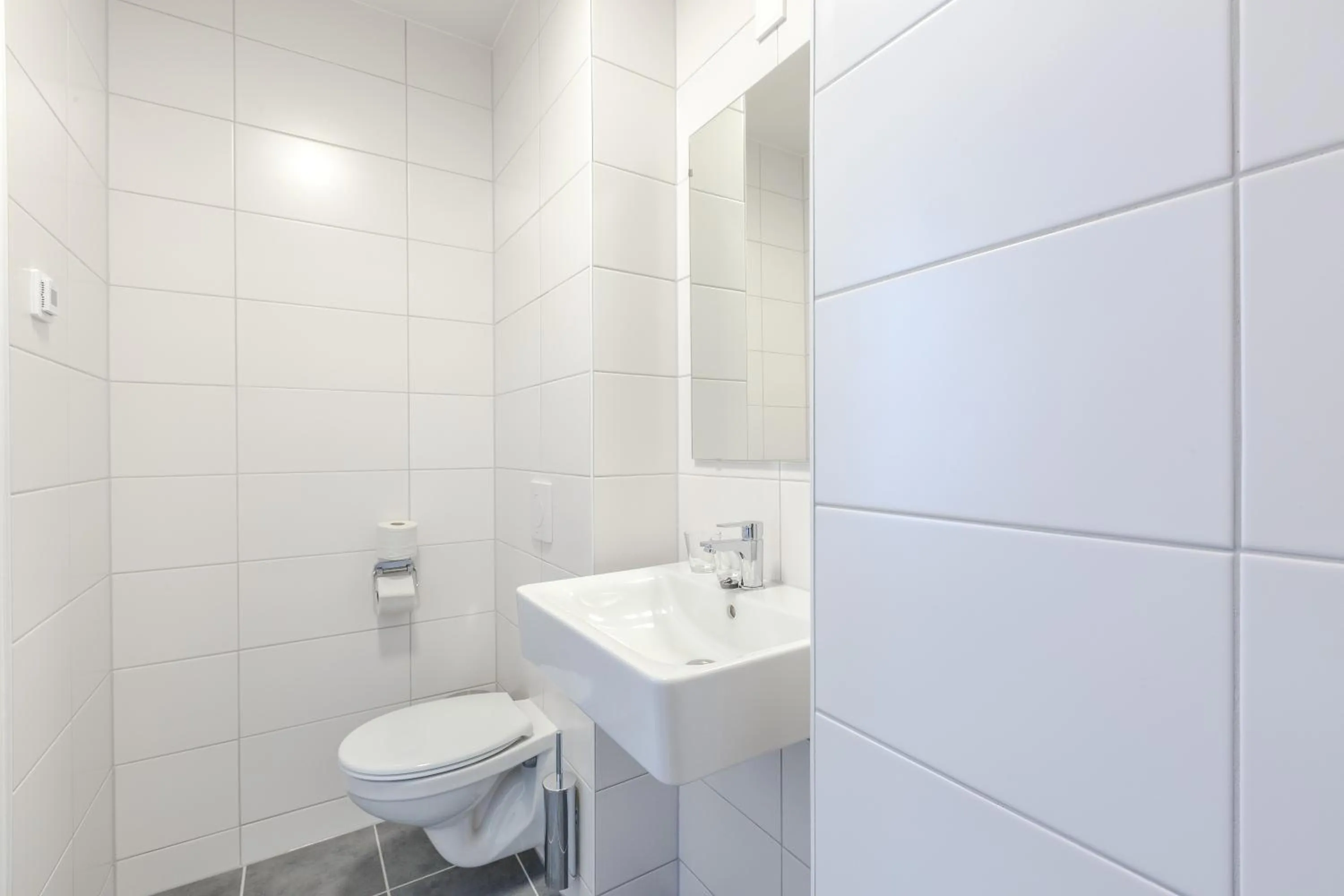 Toilet in Fletcher Hotel Paleis Stadhouderlijk Hof