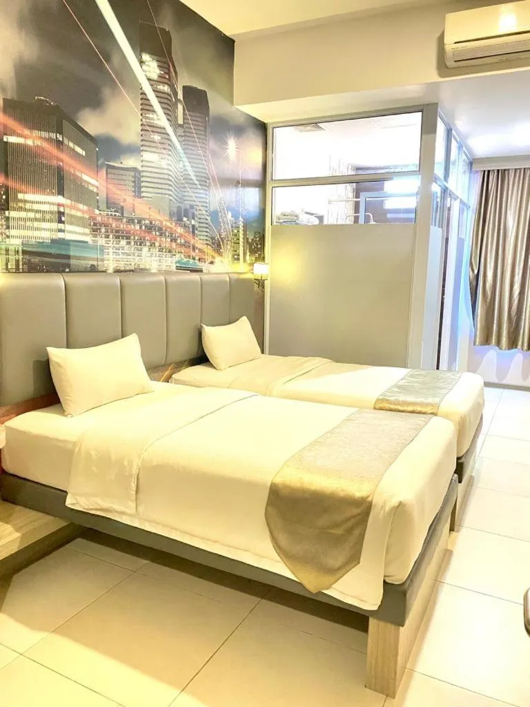 Bed in OS Hotel Tanjung Uncang