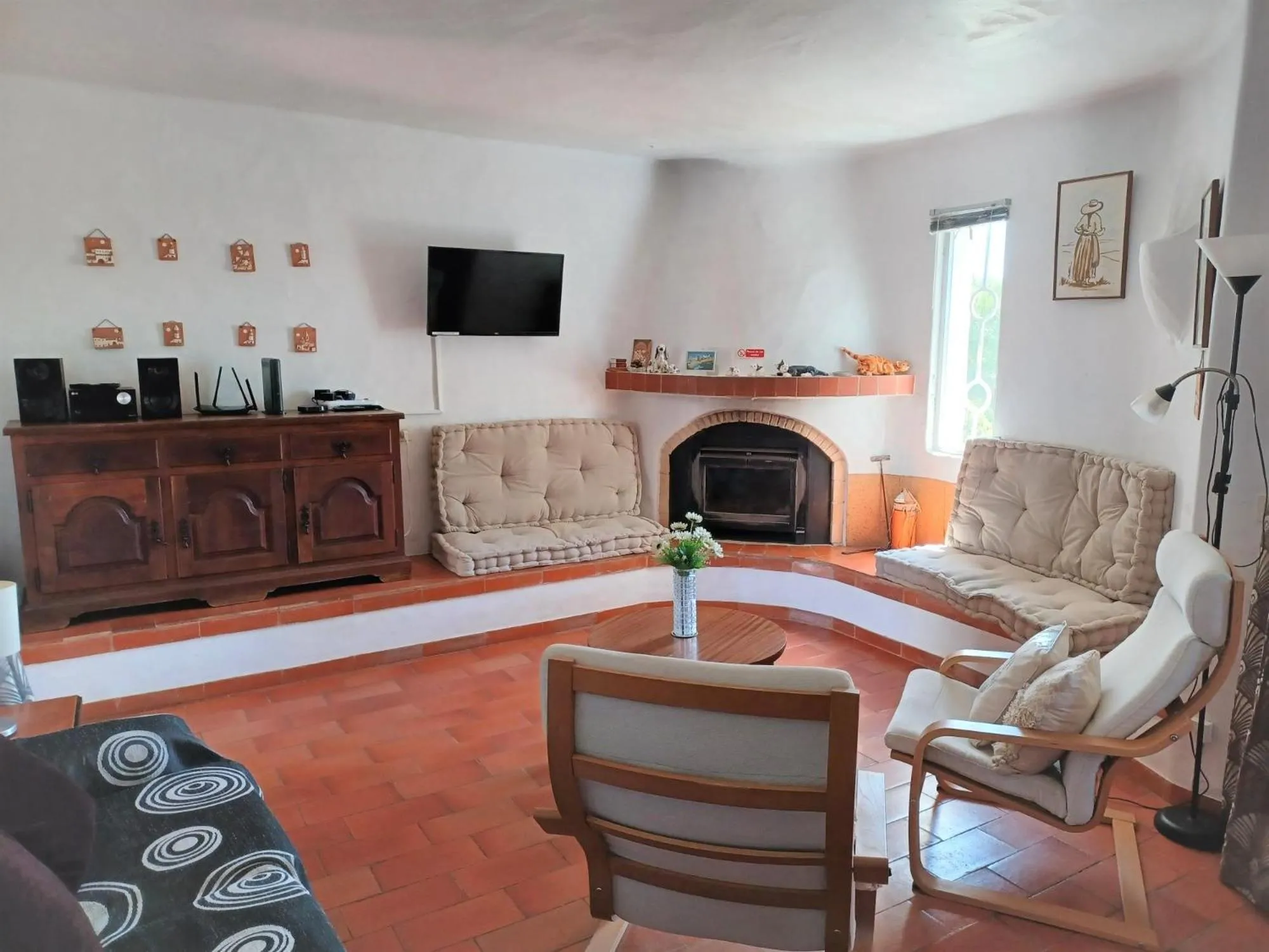 Living room in Quinta do Paraíso - Casa Colynda