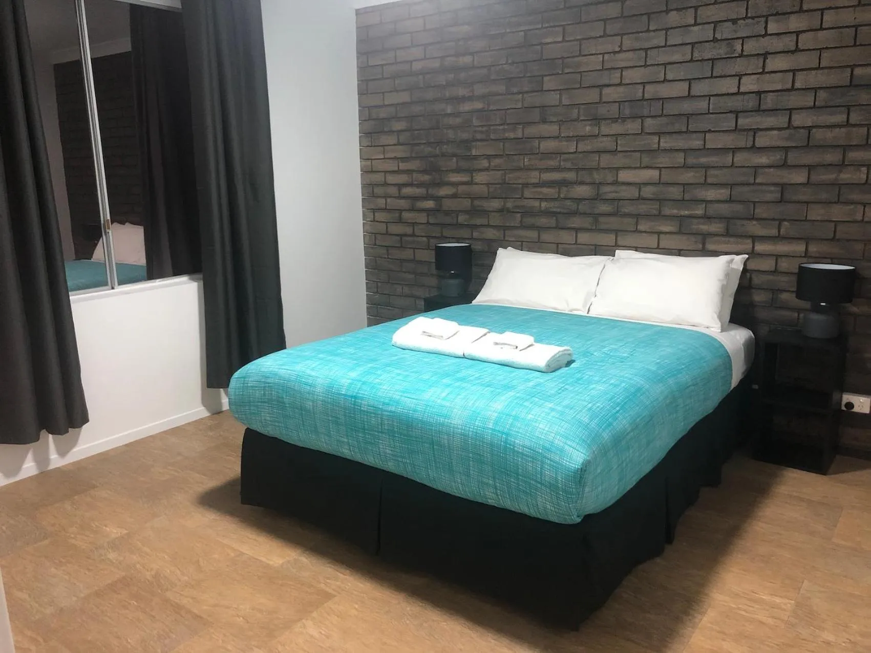 Bed in Augusta Escape Holiday Units