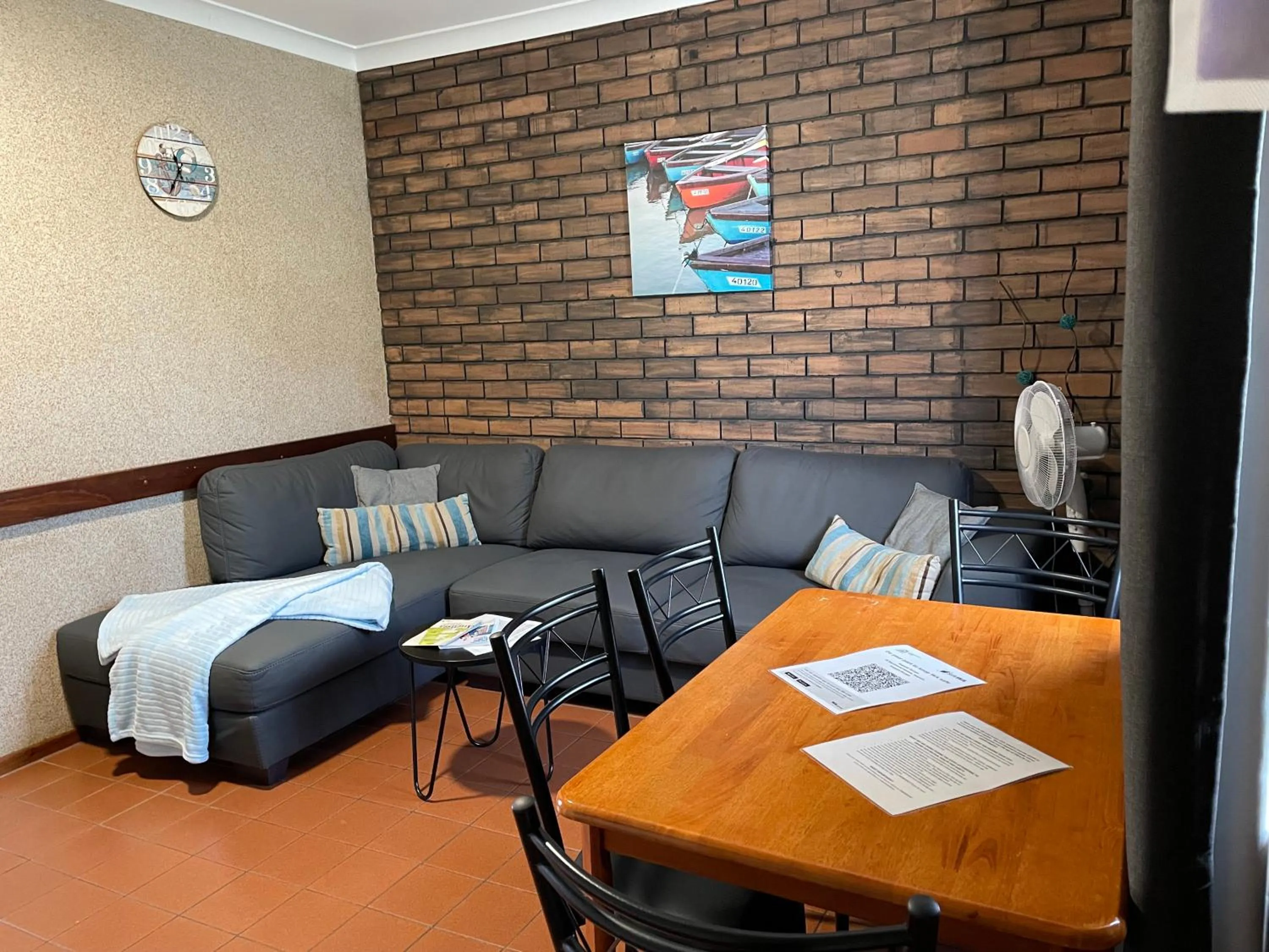 Living room in Augusta Escape Holiday Units