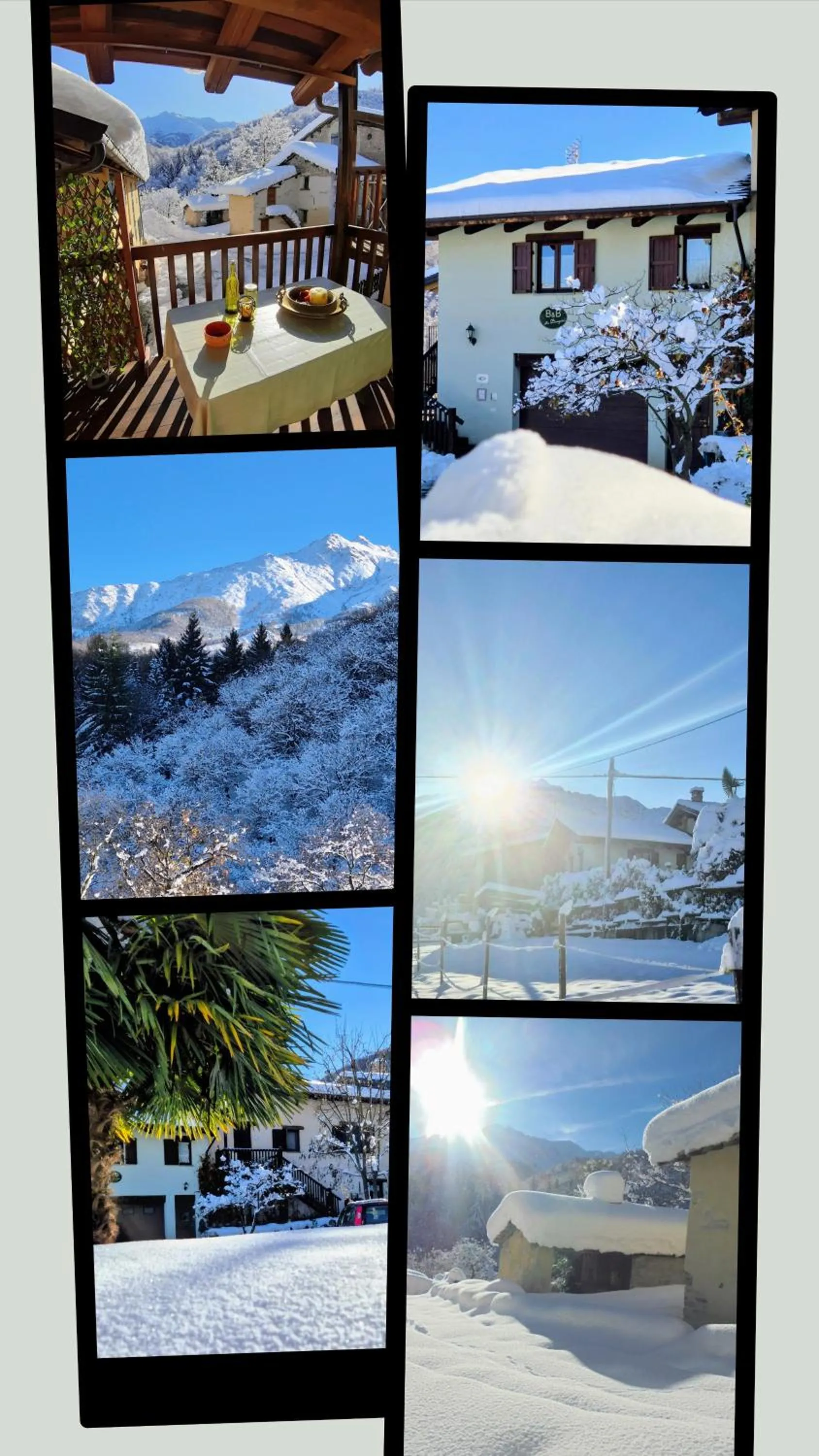 Winter in B&B Alla Borgata