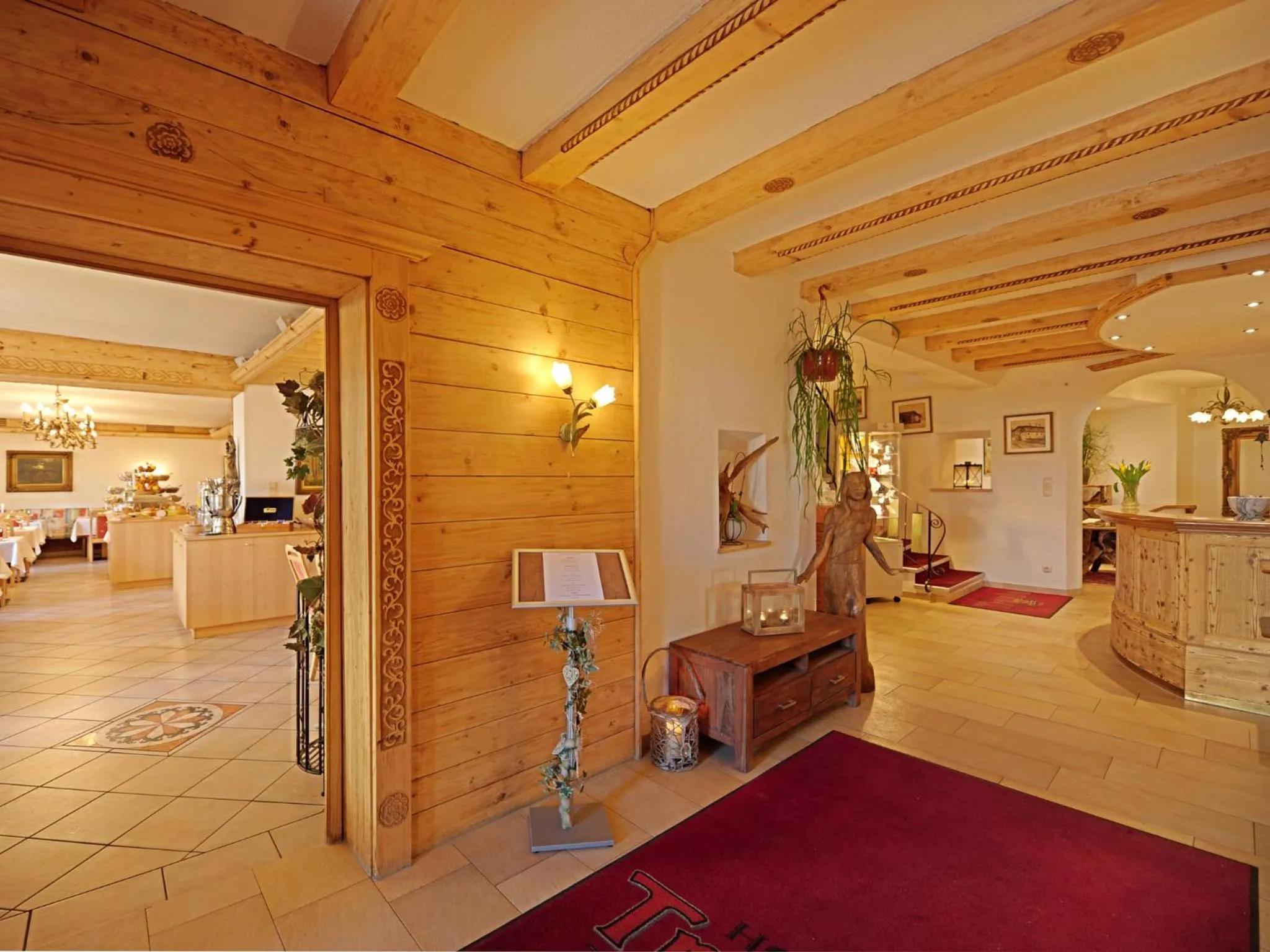 Restaurant/places to eat in Hotel Traube