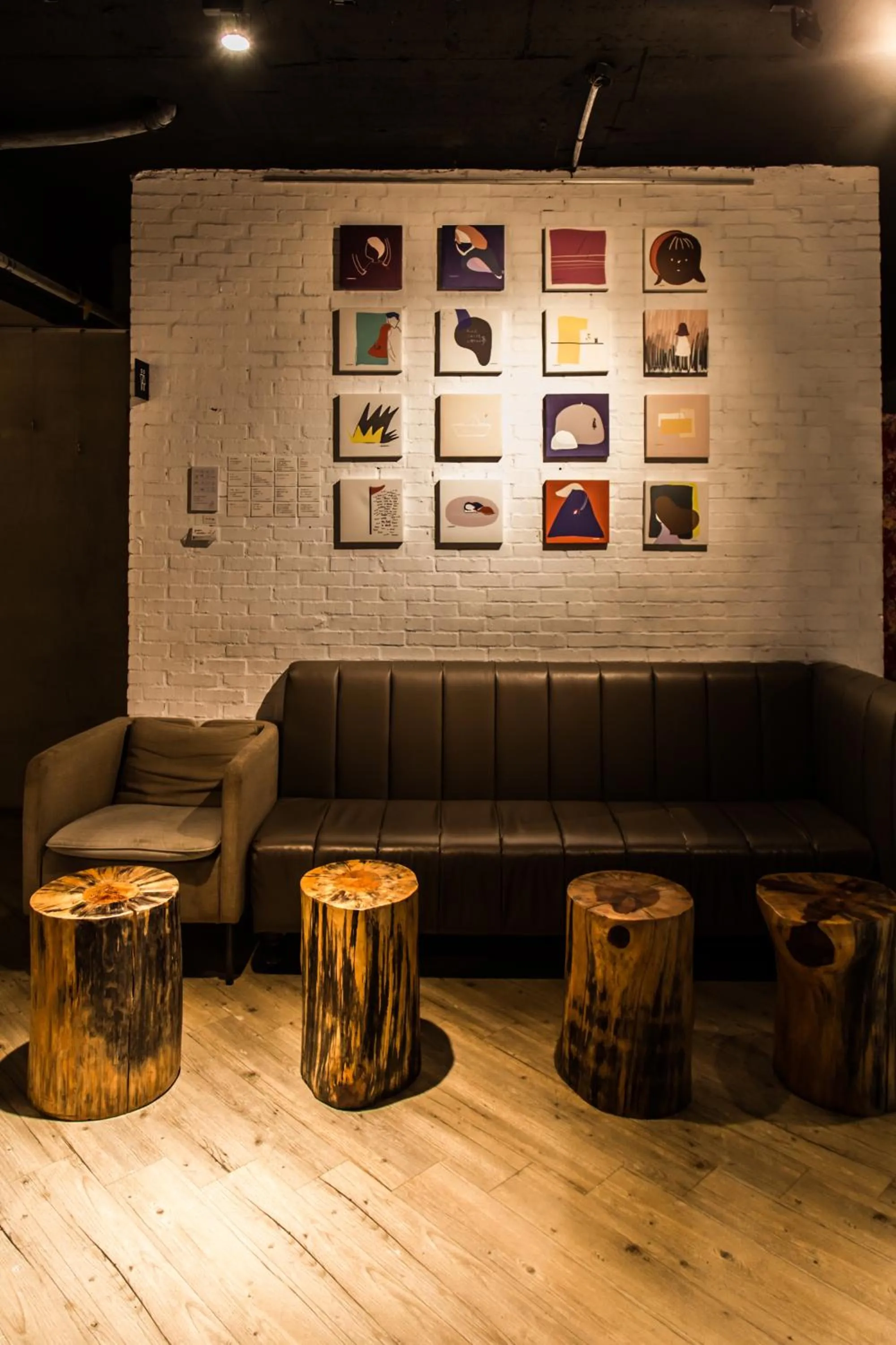 Communal lounge/ TV room in MEANDER Taipei