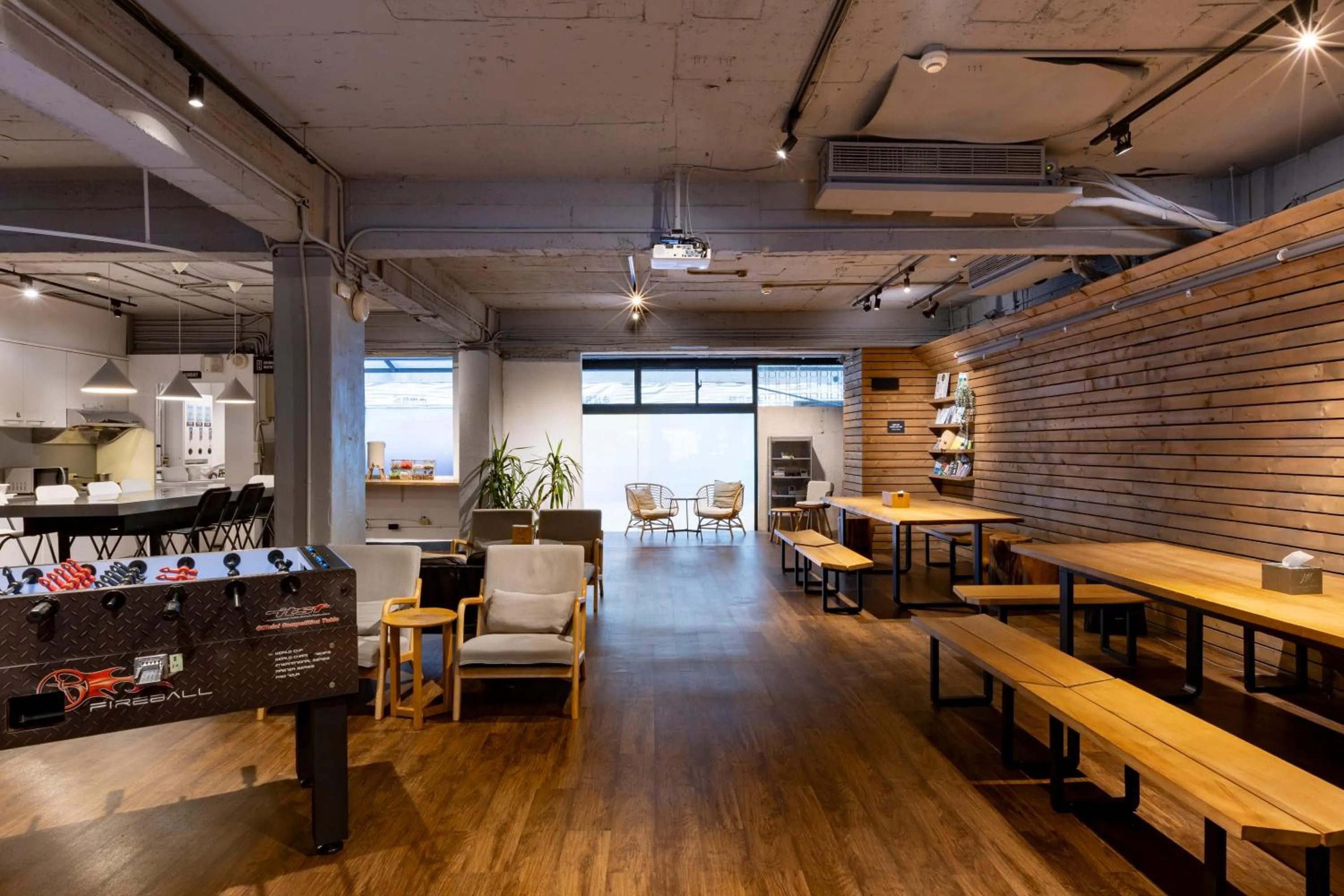 Seating area in MEANDER Taipei