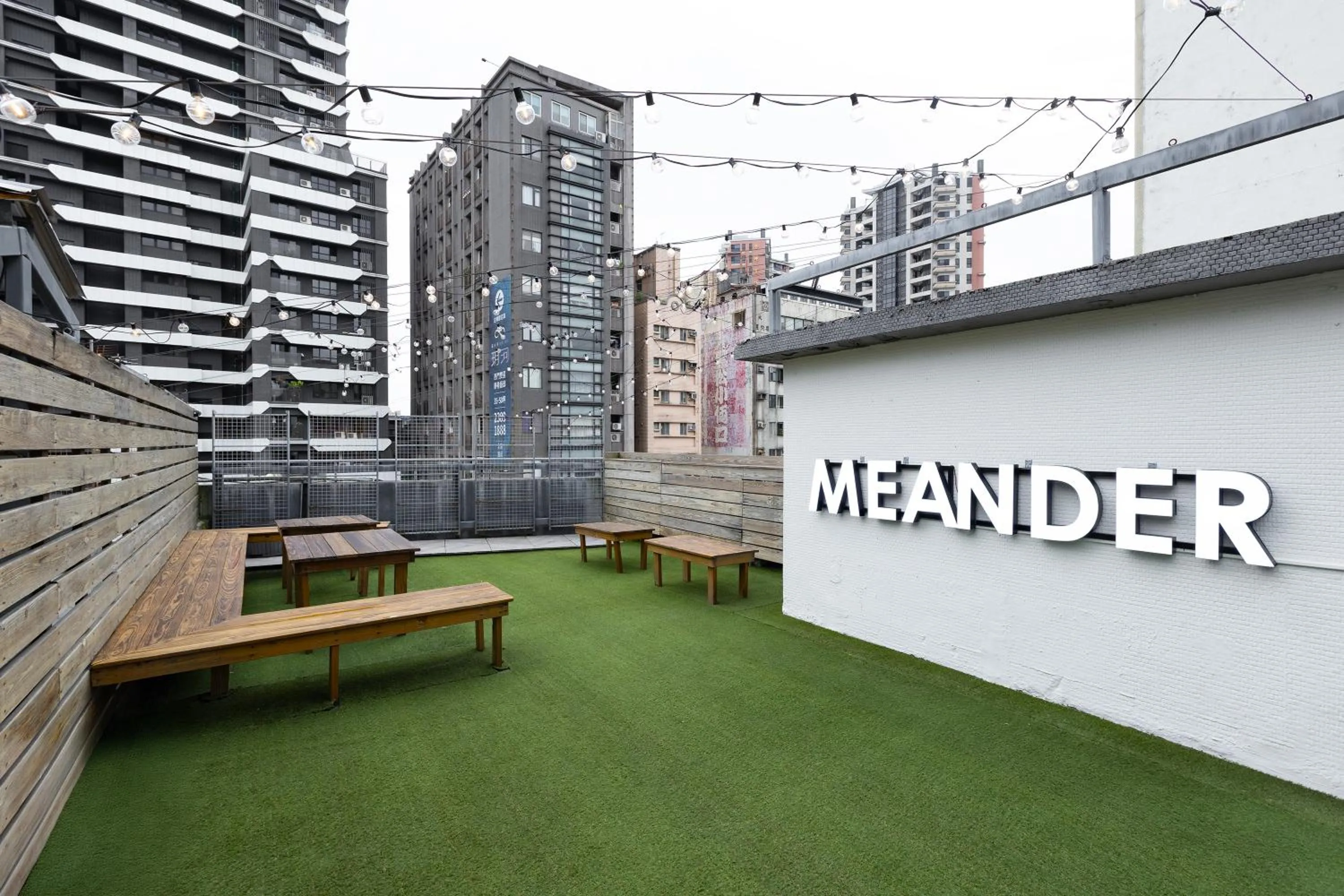 Patio in MEANDER Taipei