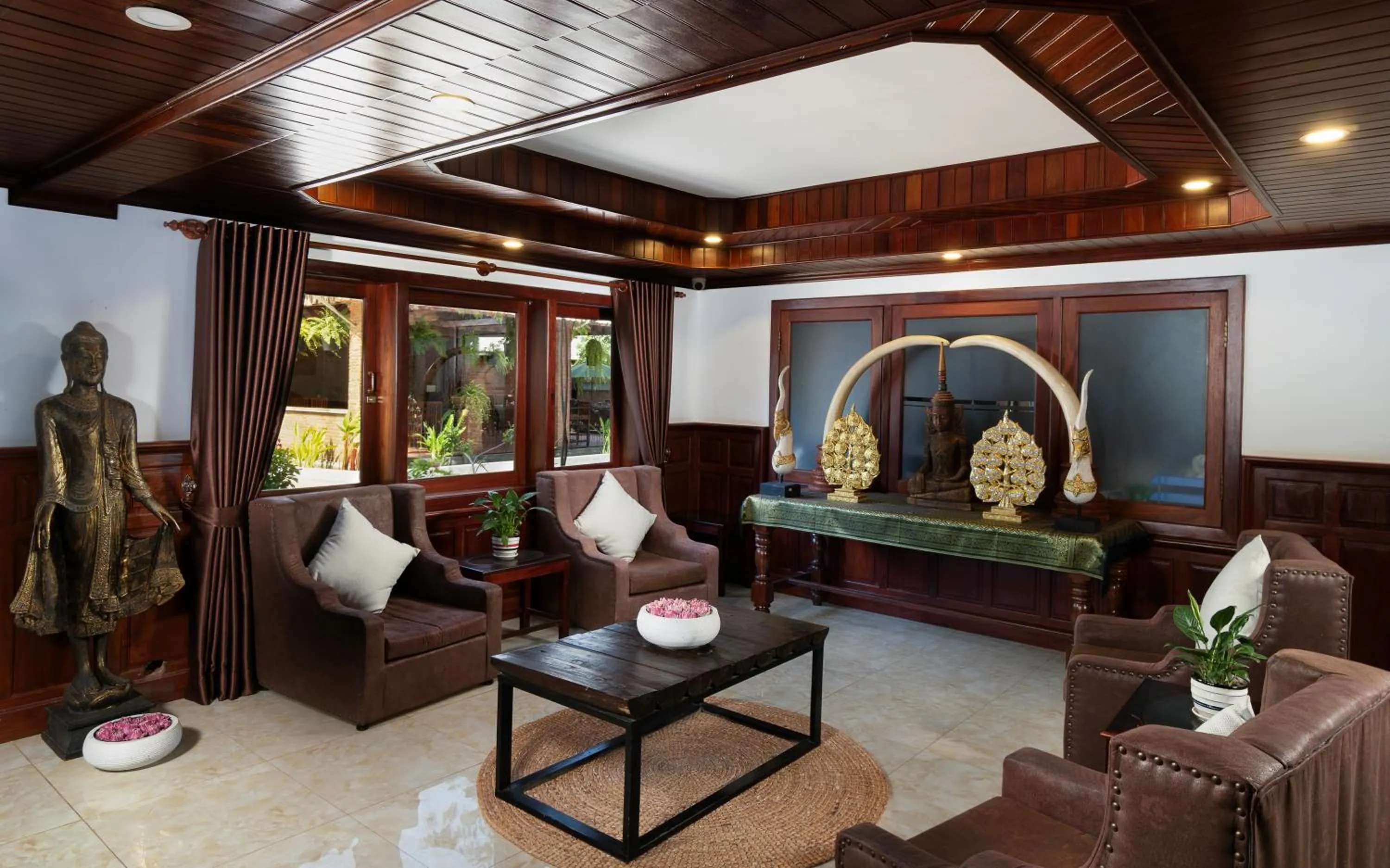 Lobby or reception in Khemara Sovannphum Hotel