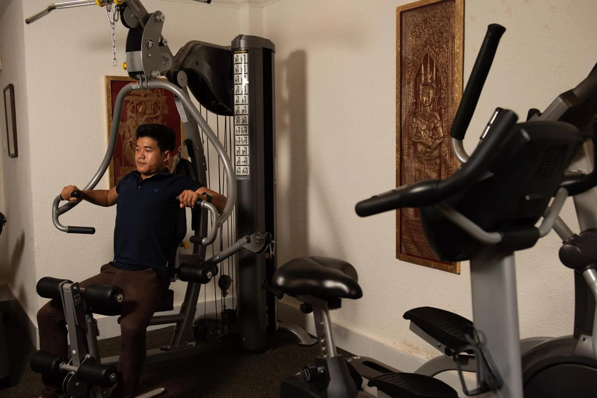 Fitness centre/facilities in Khemara Sovannphum Hotel