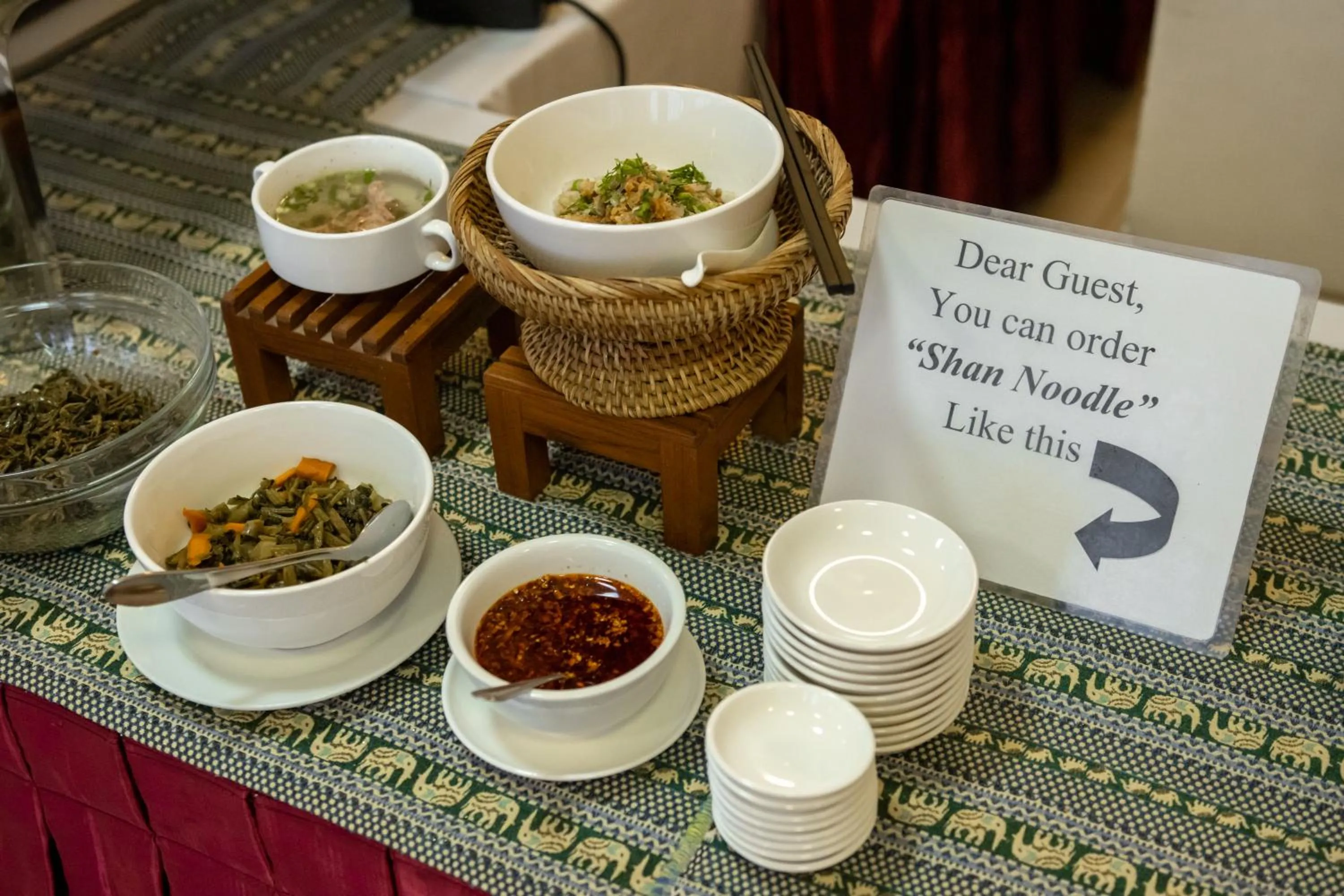 Breakfast in Inle Apex Hotel