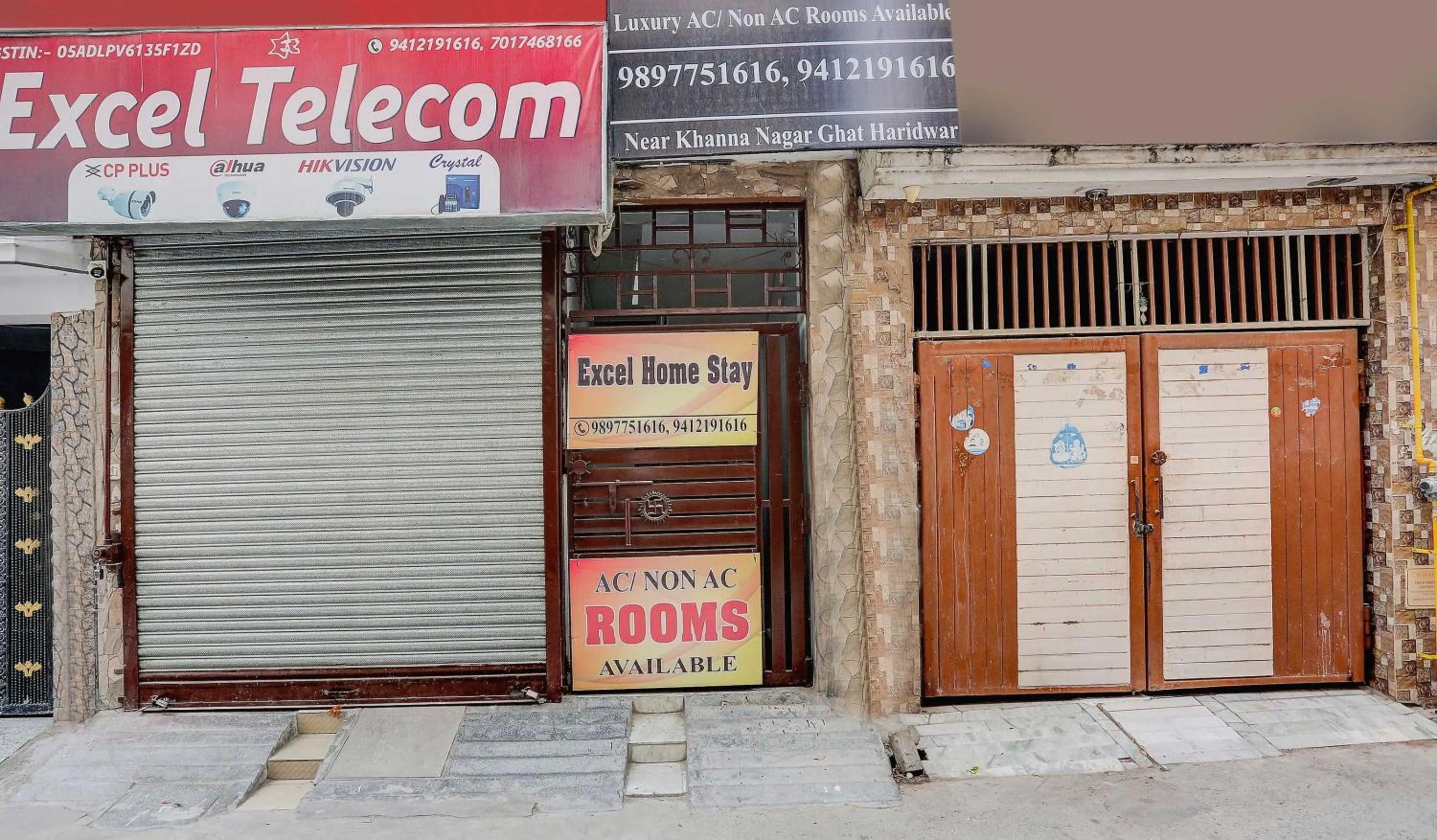 Facade/entrance in Hotel O Excel Home Stay