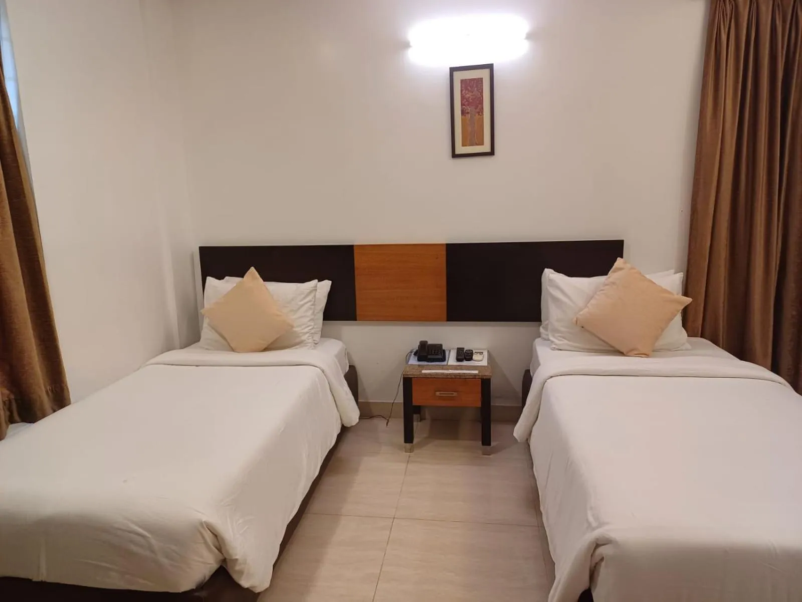 Bed in D and A BOUTIQUE HOTEL PERUNGUDI