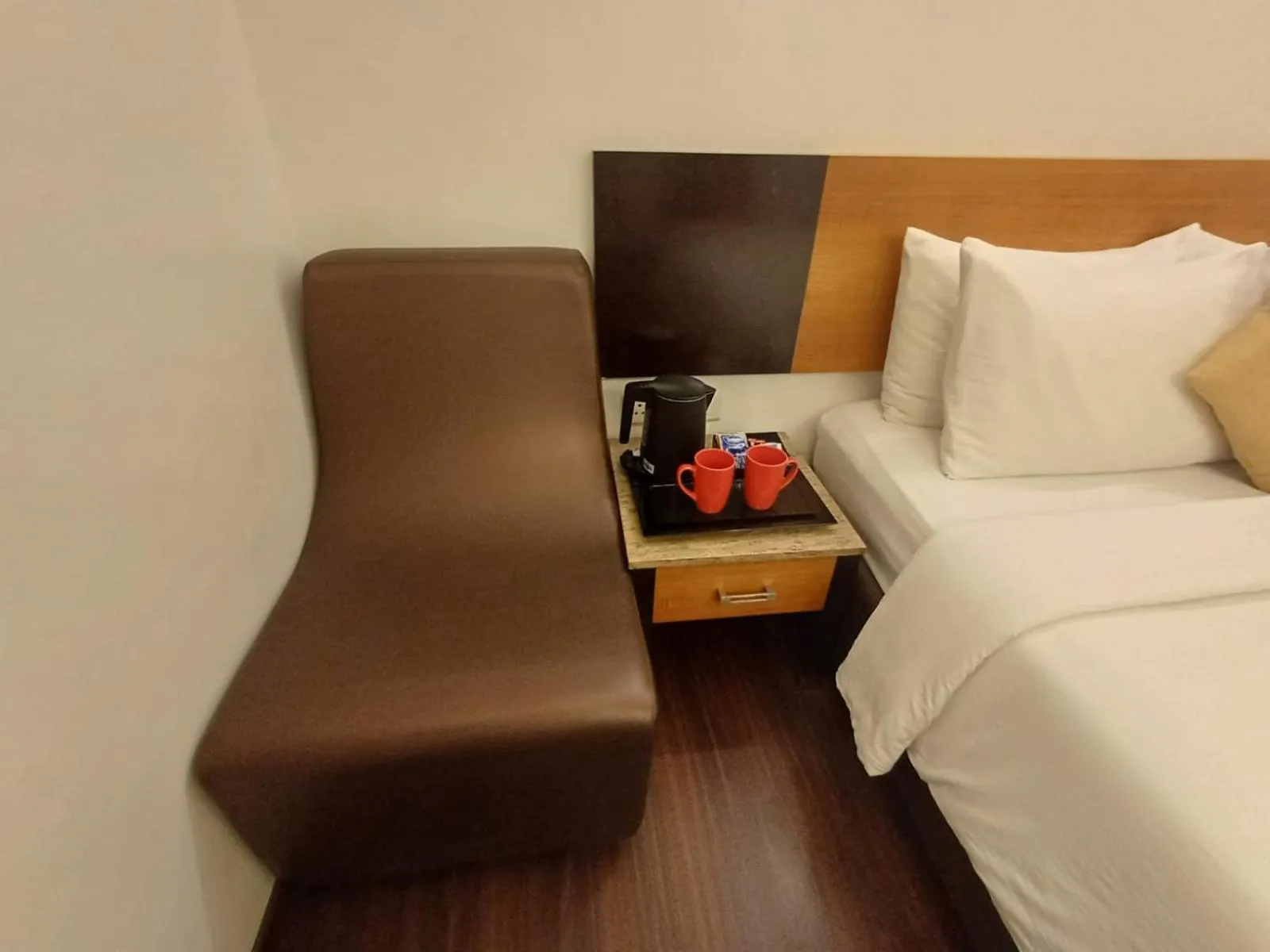 Seating area, Bed in D and A BOUTIQUE HOTEL PERUNGUDI