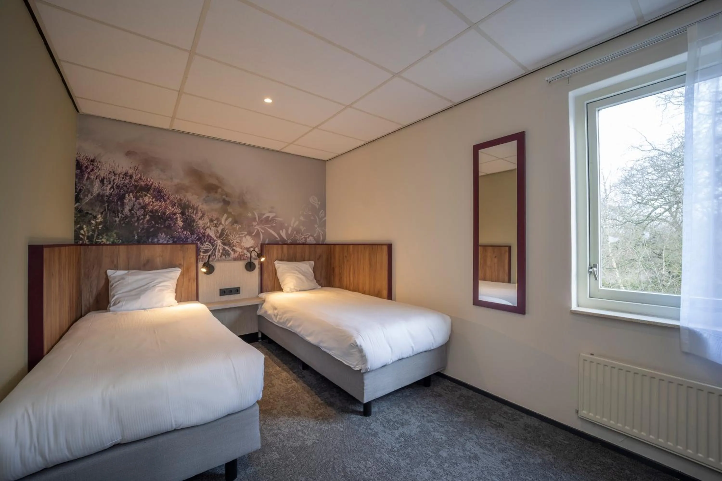 Bed in Fletcher Hotel - Restaurant de Zeegser Duinen