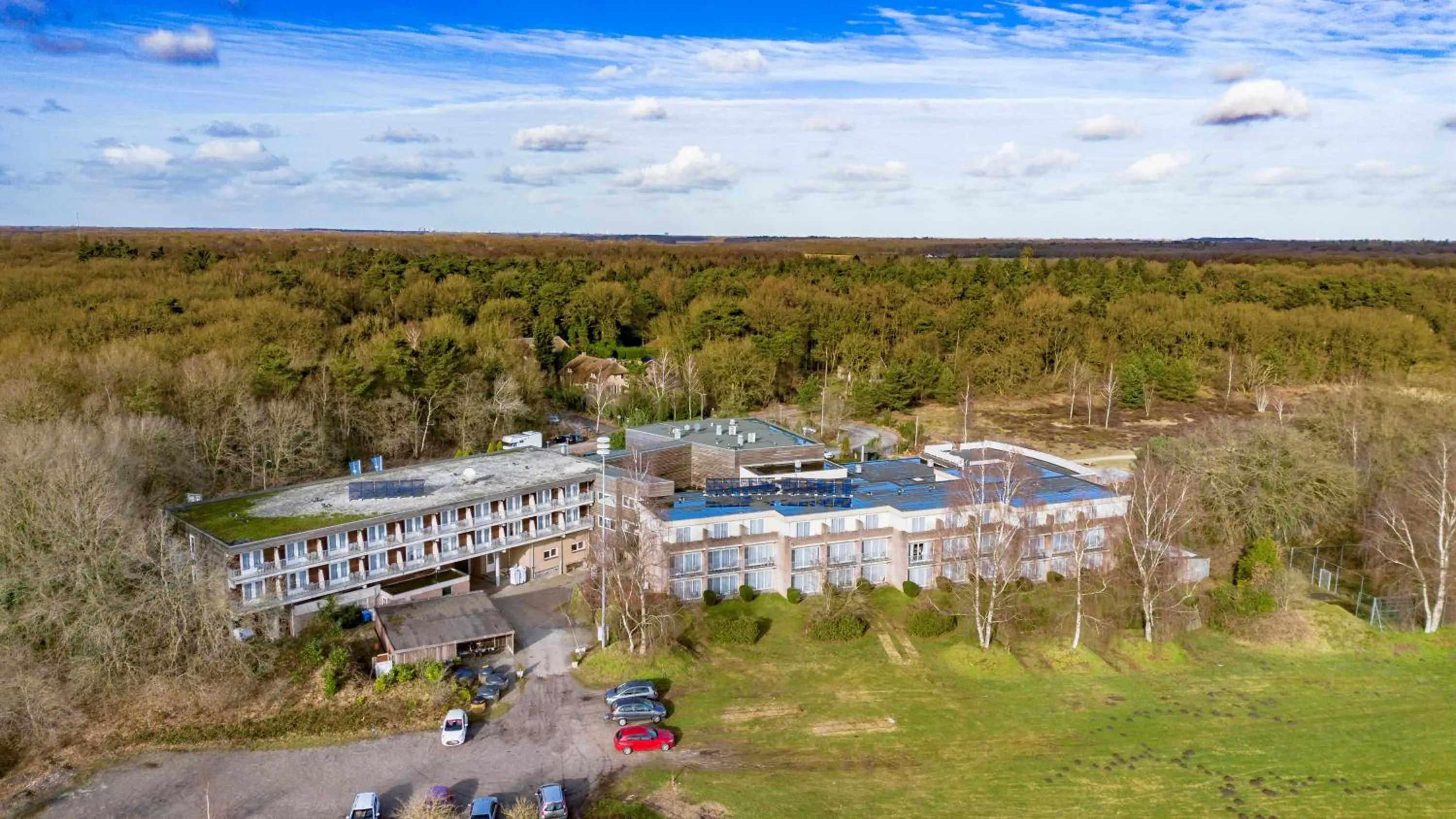 Bird's eye view in Fletcher Hotel - Restaurant de Zeegser Duinen