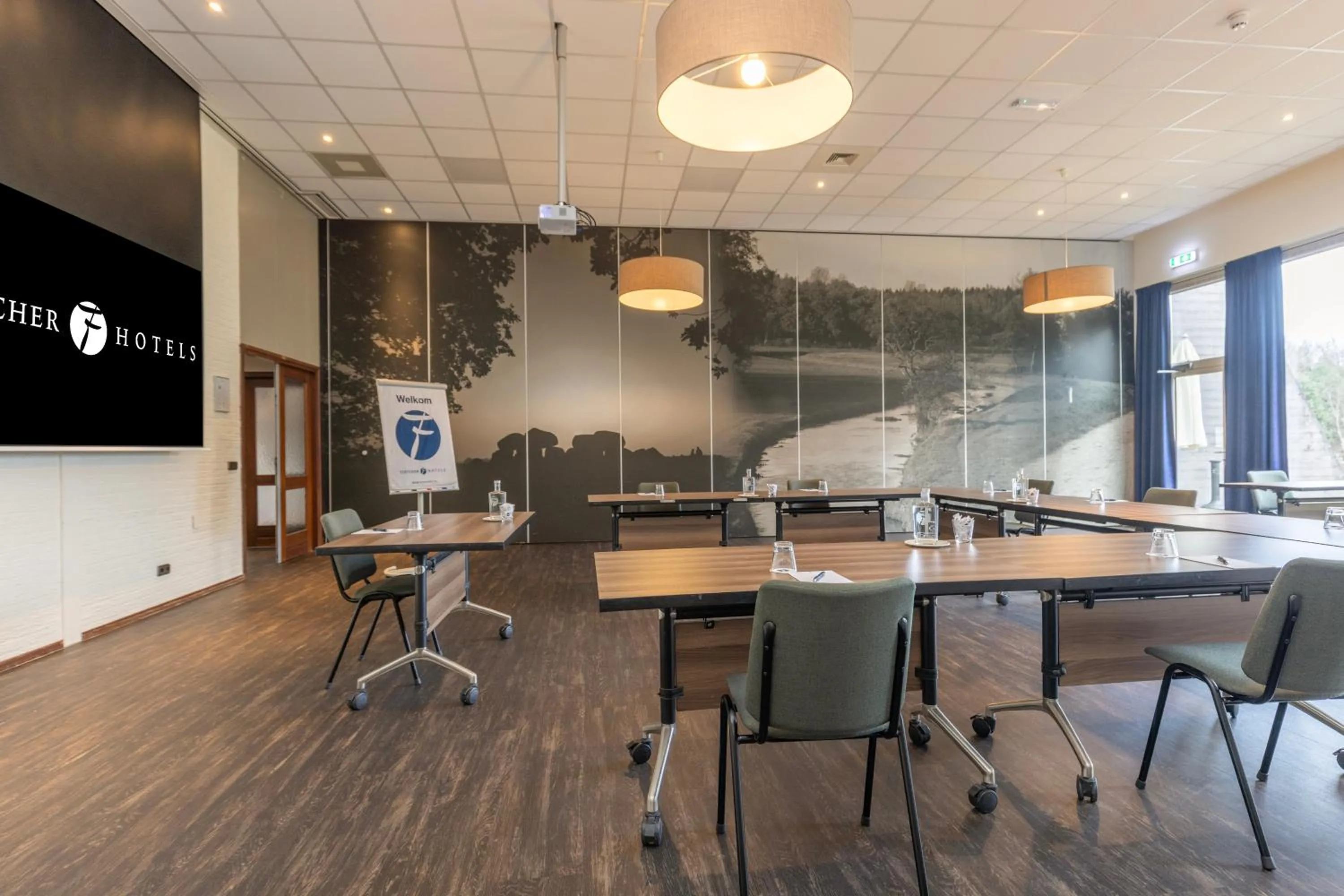 Meeting/conference room in Fletcher Hotel - Restaurant de Zeegser Duinen
