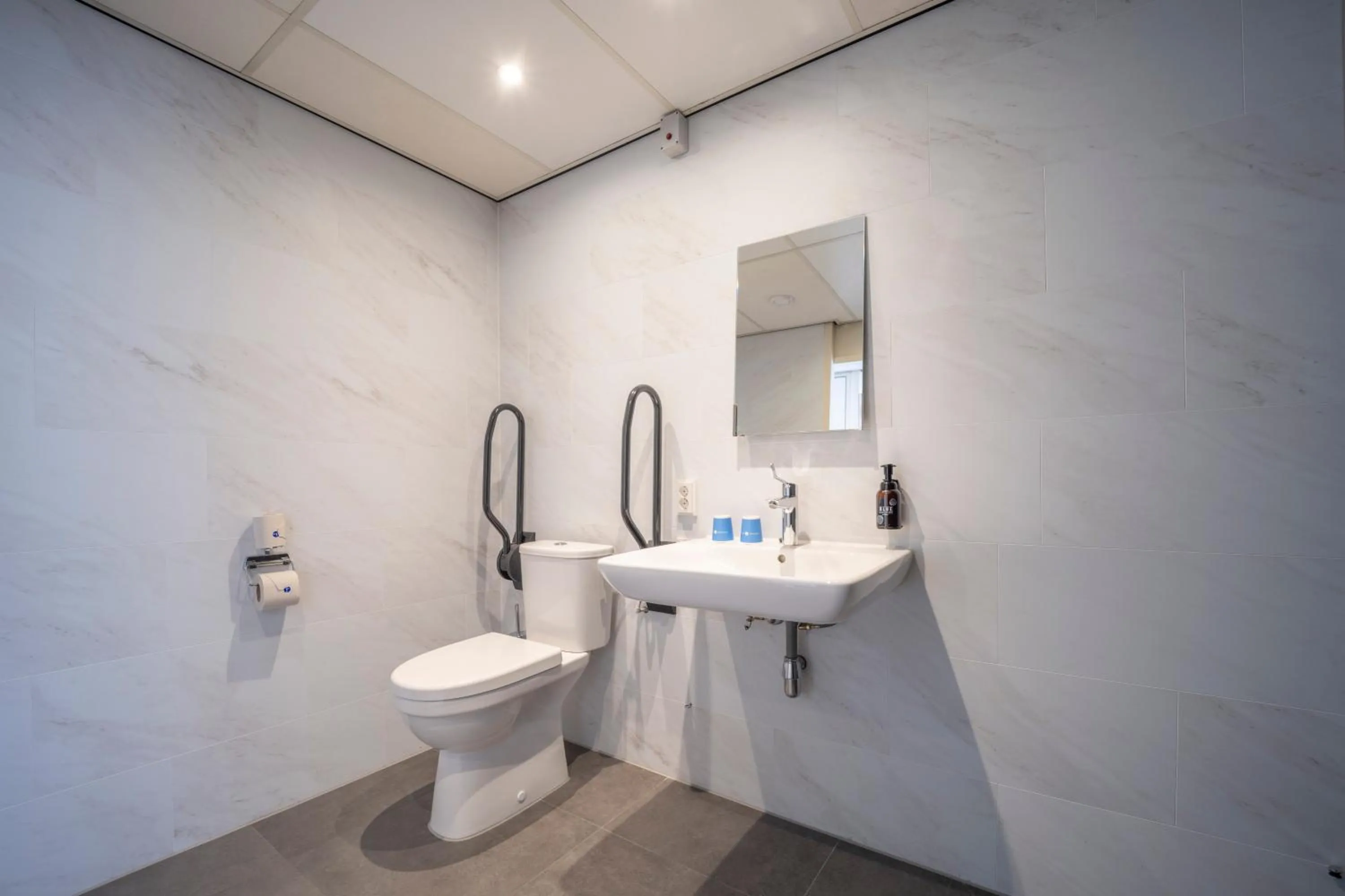 Toilet in Fletcher Hotel - Restaurant de Zeegser Duinen