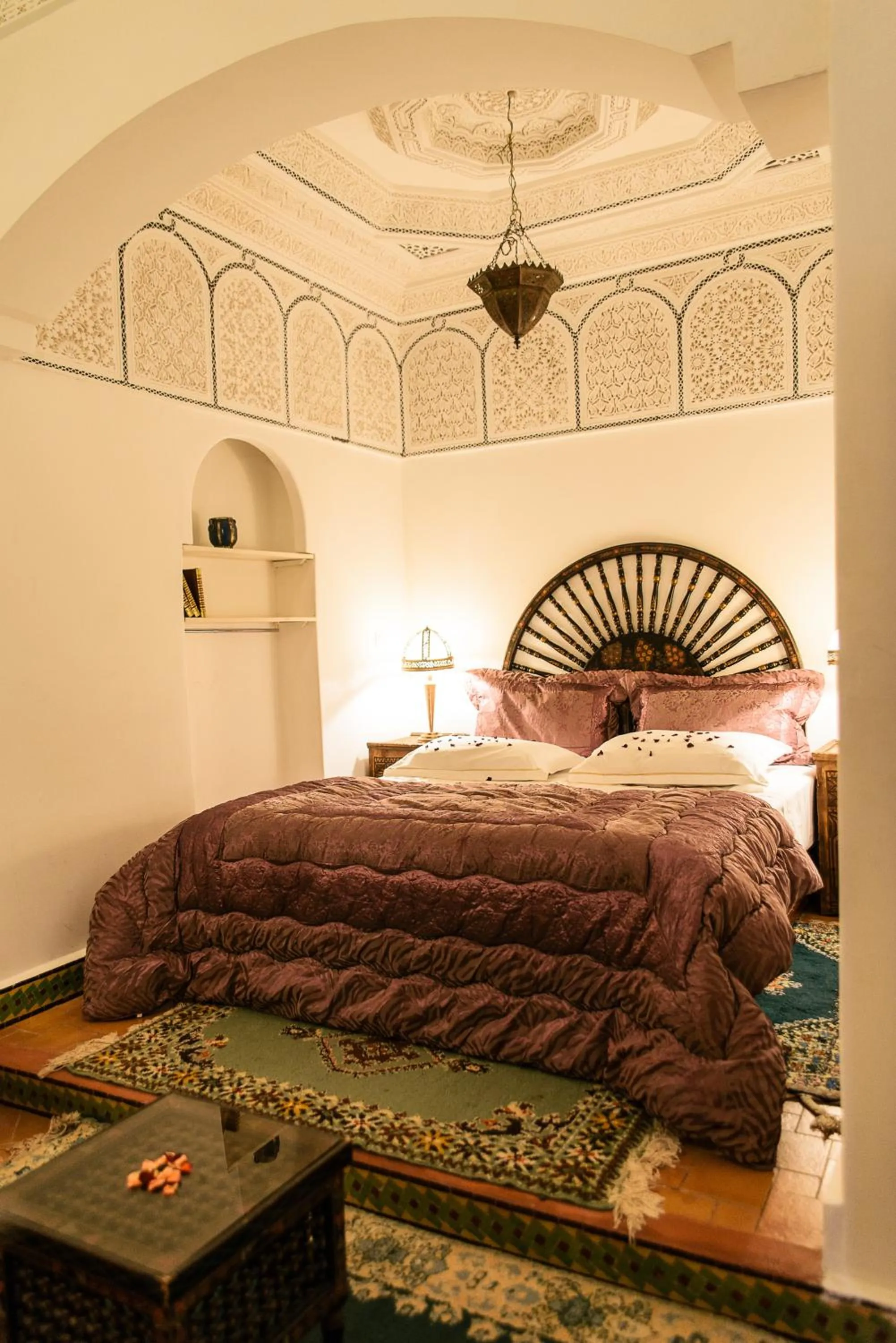 Bathroom, Bed in Riad Manissa