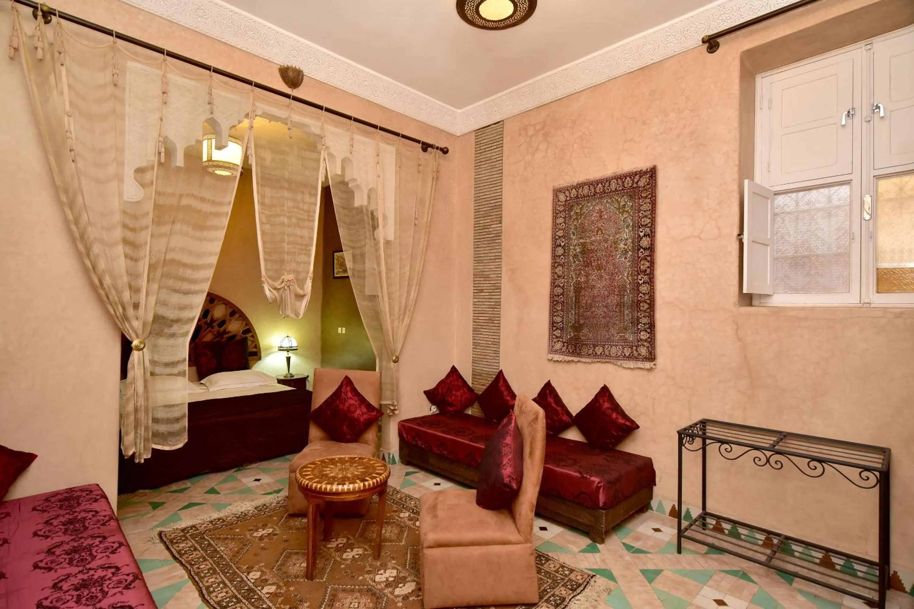 Bed in Riad Manissa