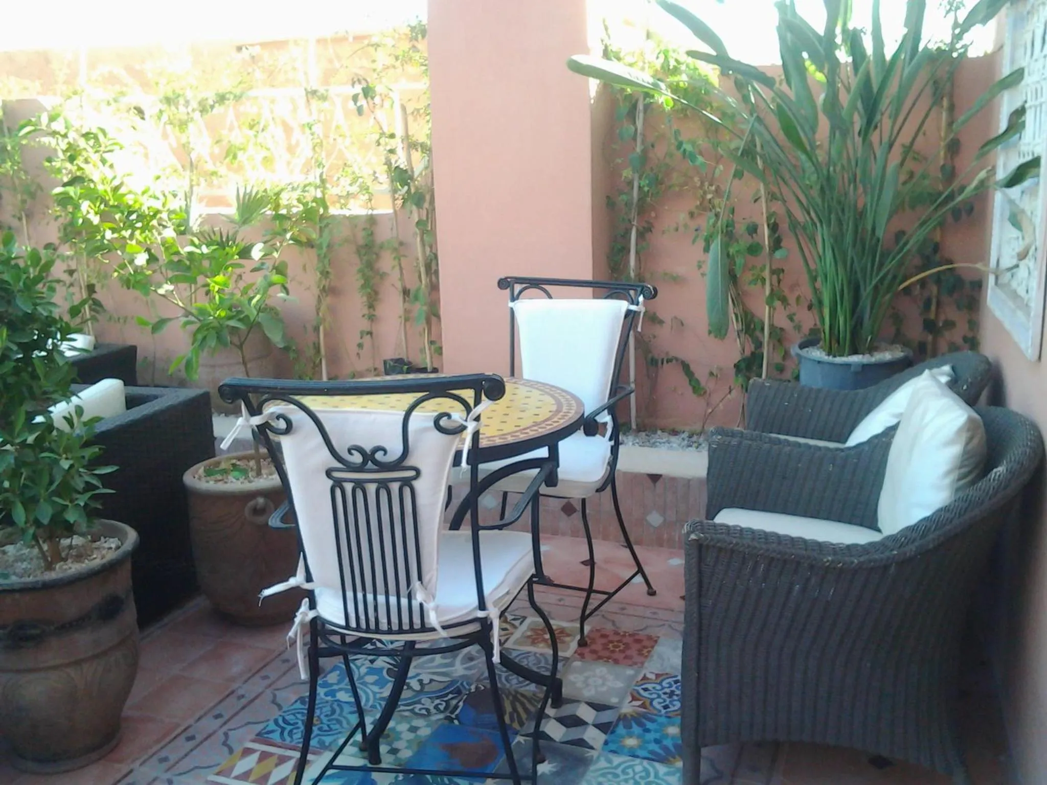 Patio in Riad Manissa