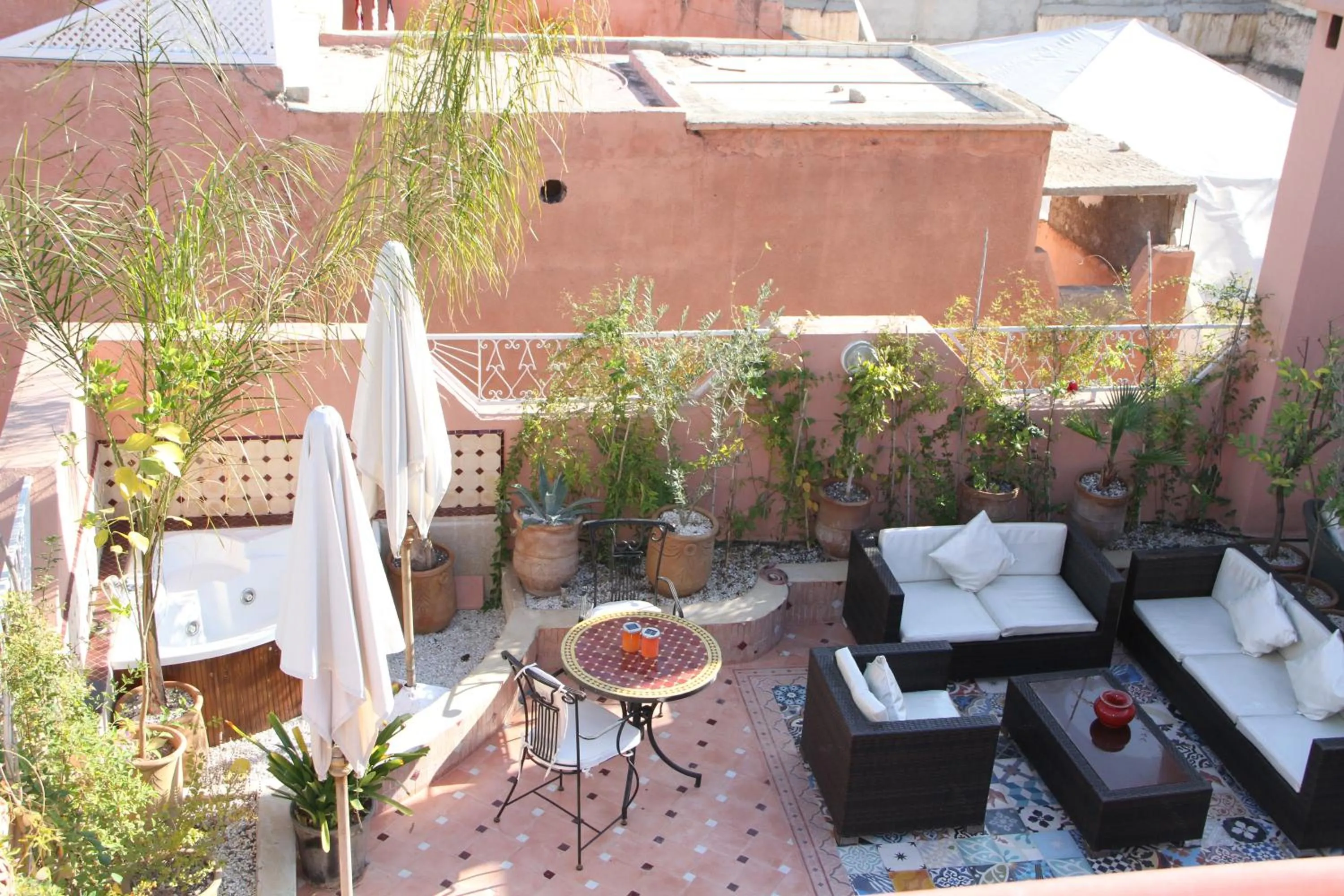 Patio in Riad Manissa