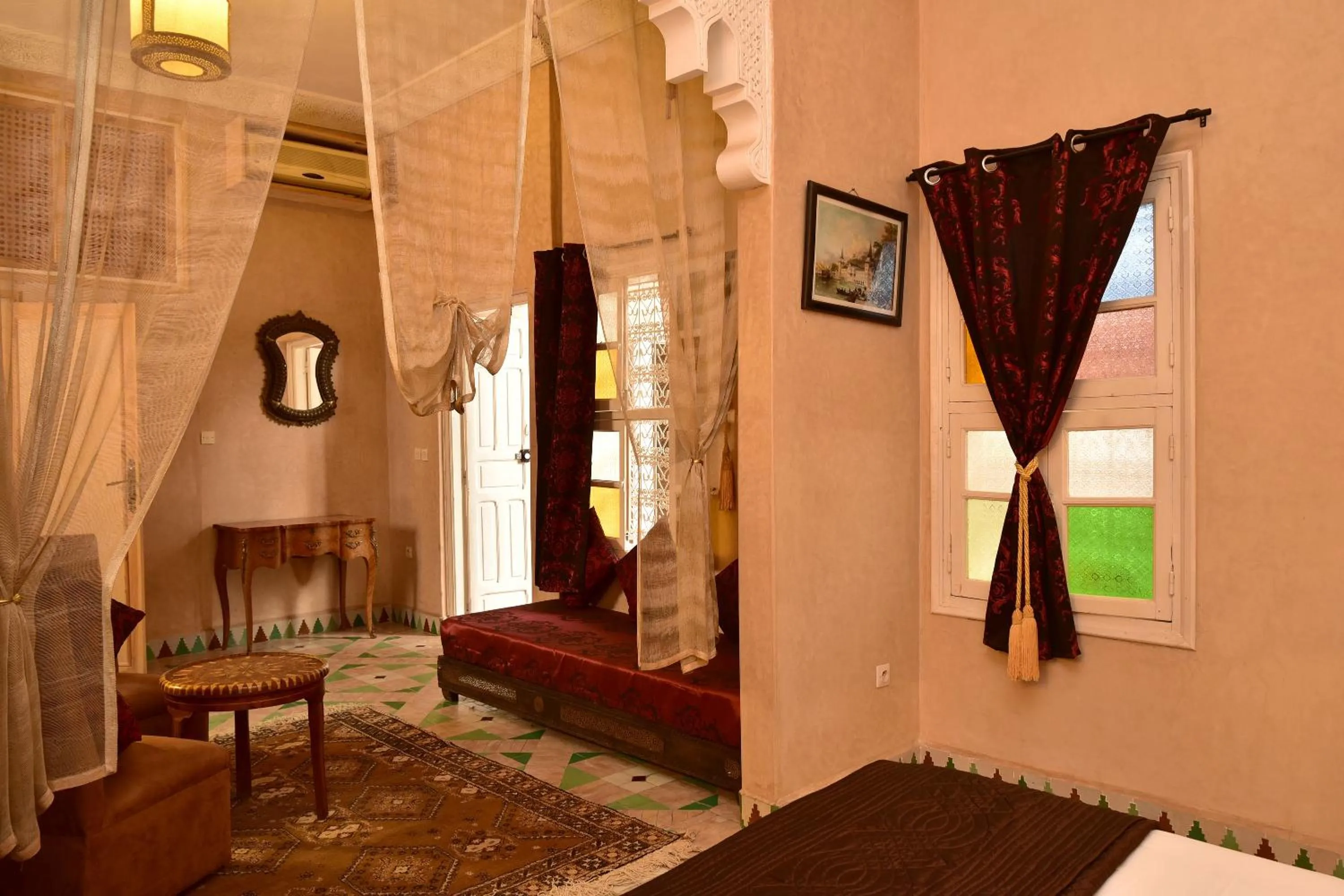 Off site, Bed in Riad Manissa