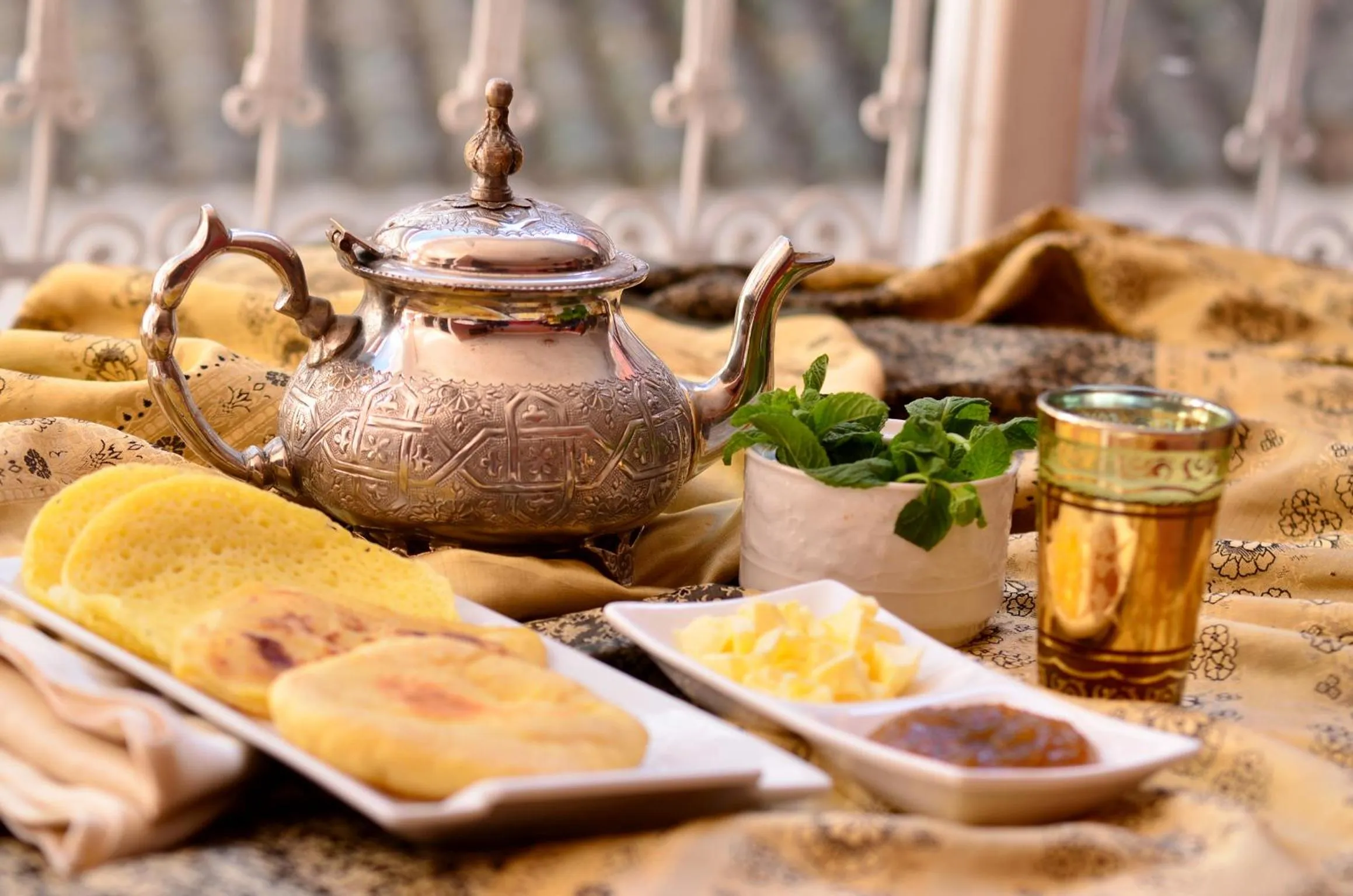 Food close-up in Riad Manissa