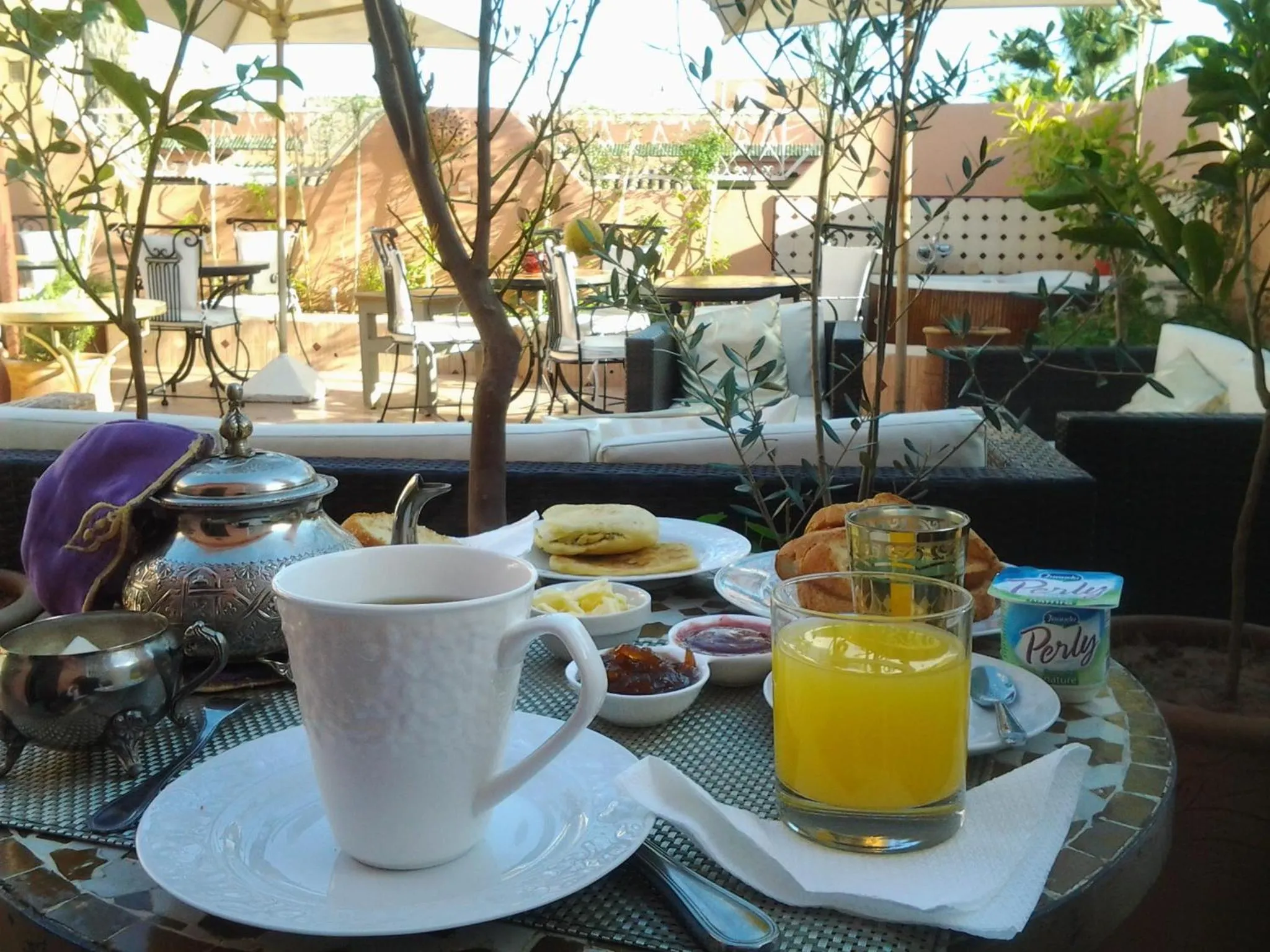 Food in Riad Manissa