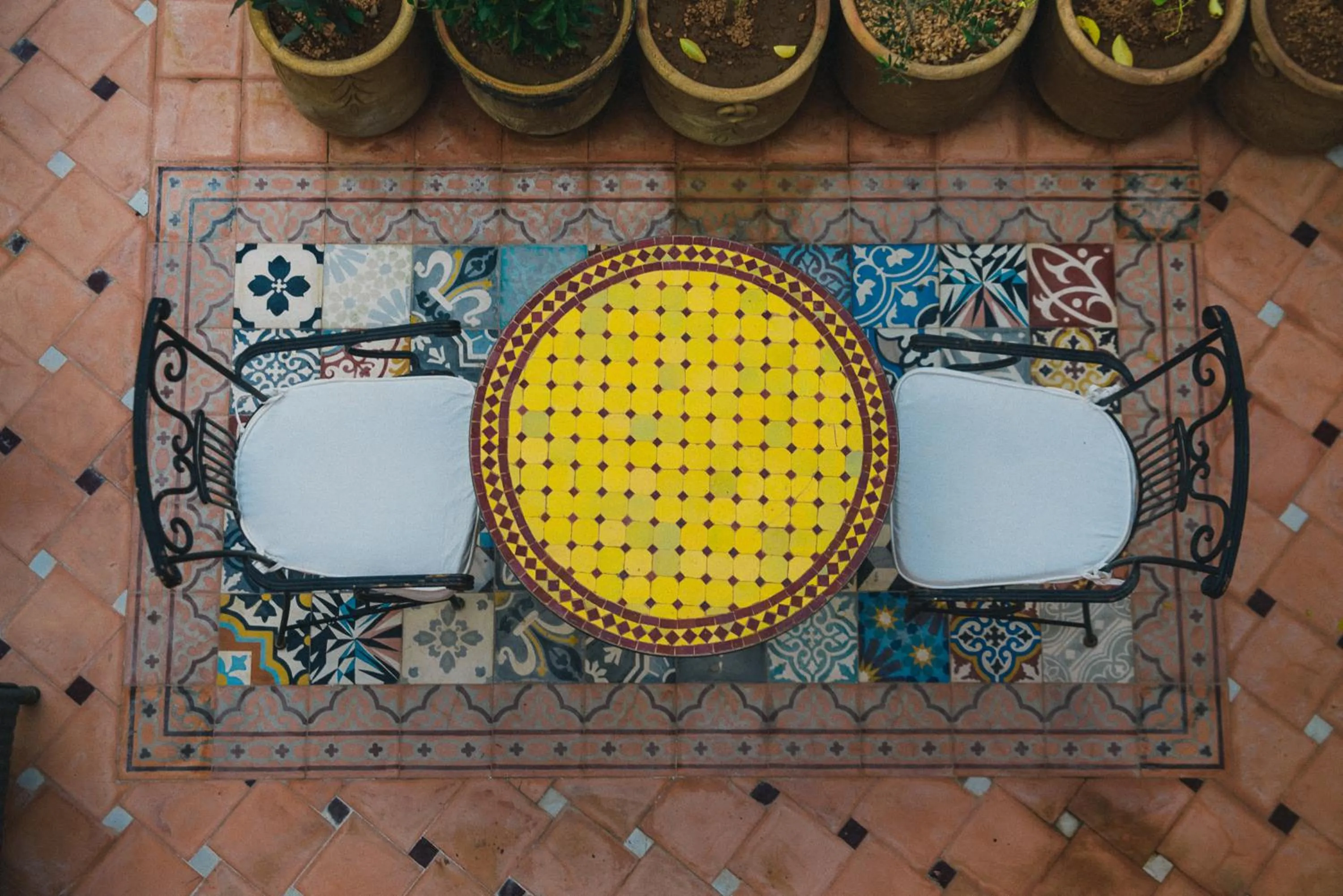 Patio in Riad Manissa