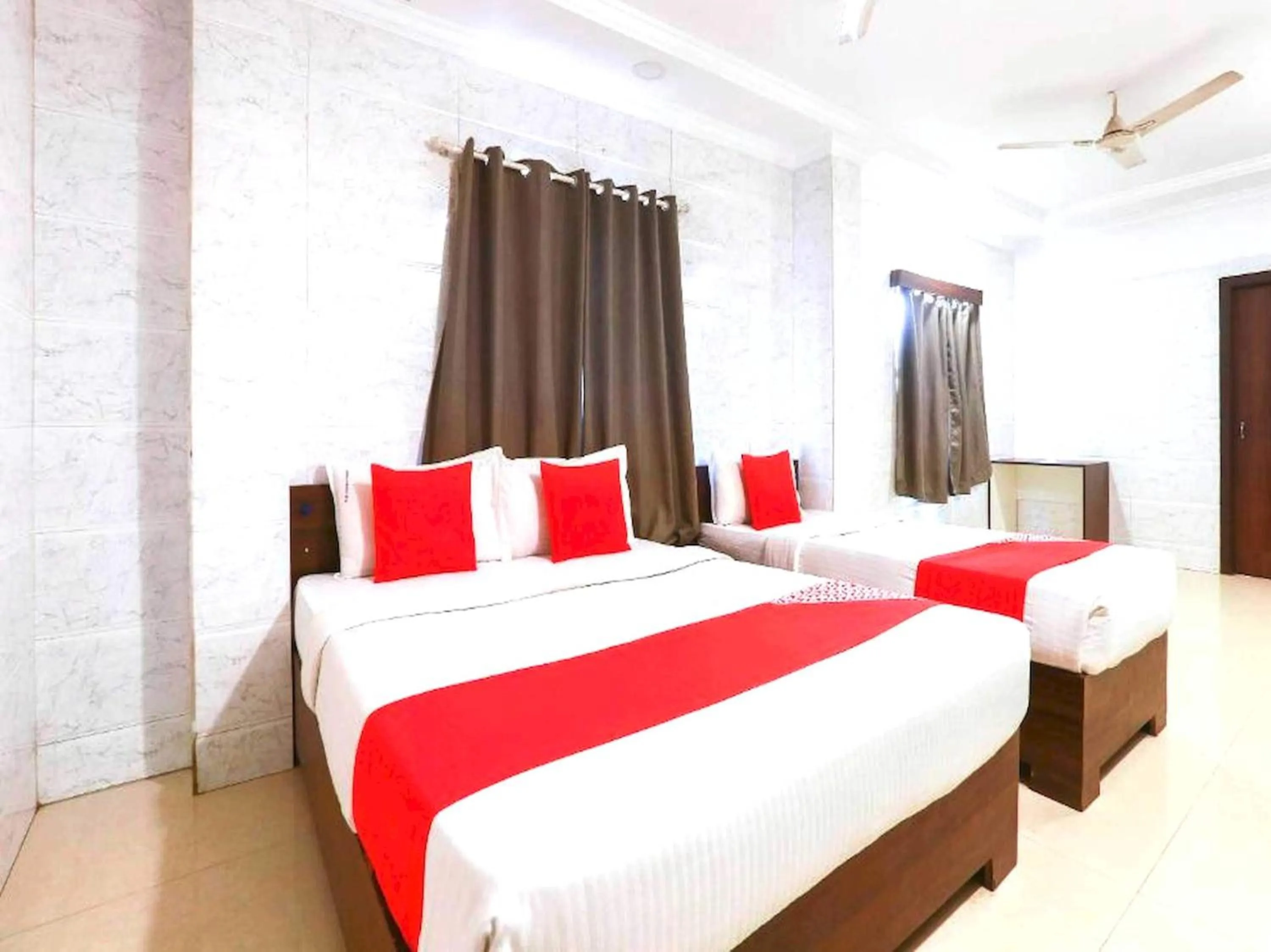 Bedroom, Bed in Hotel O The prince Park