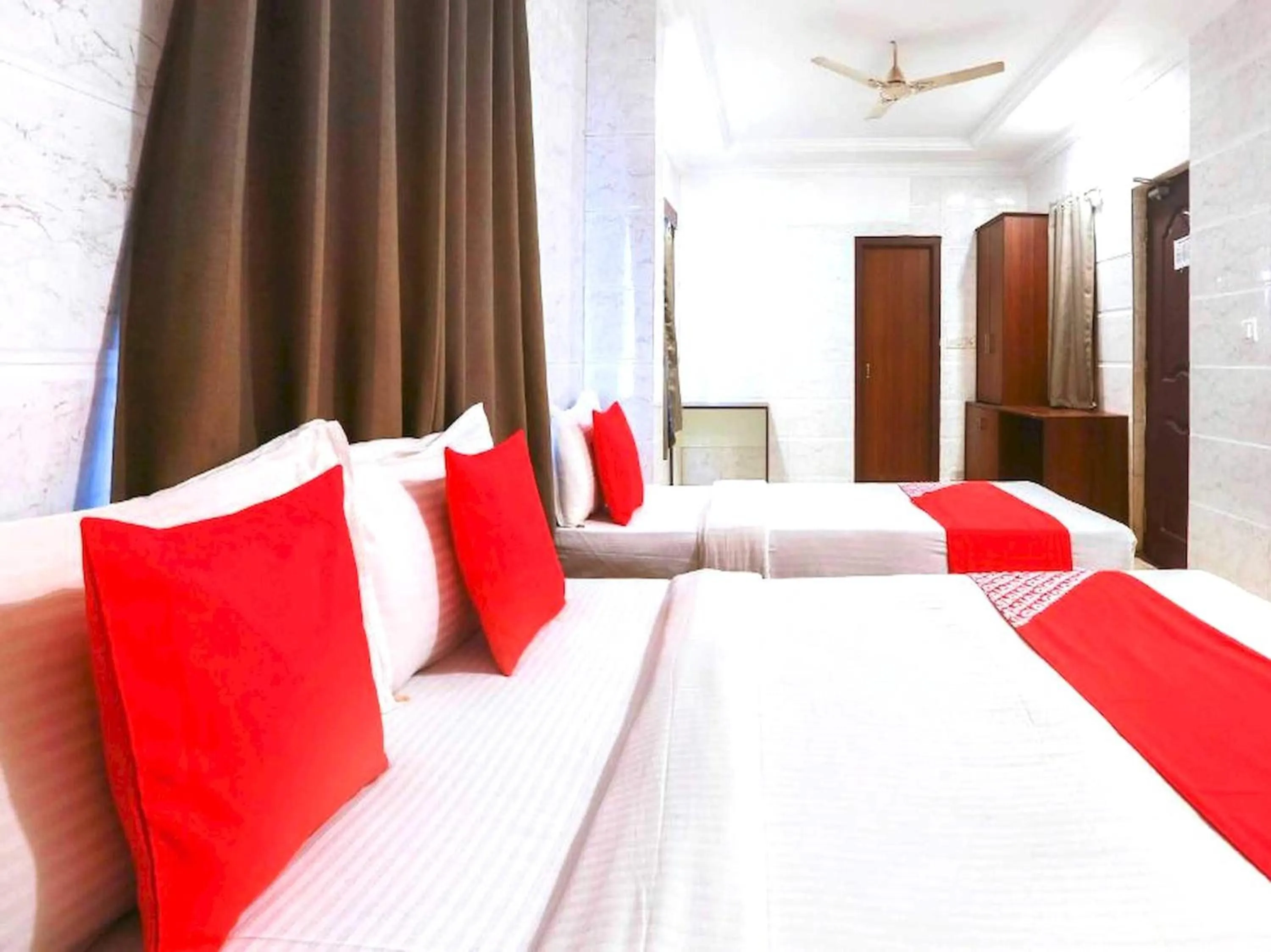 Bedroom, Bed in Hotel O The prince Park