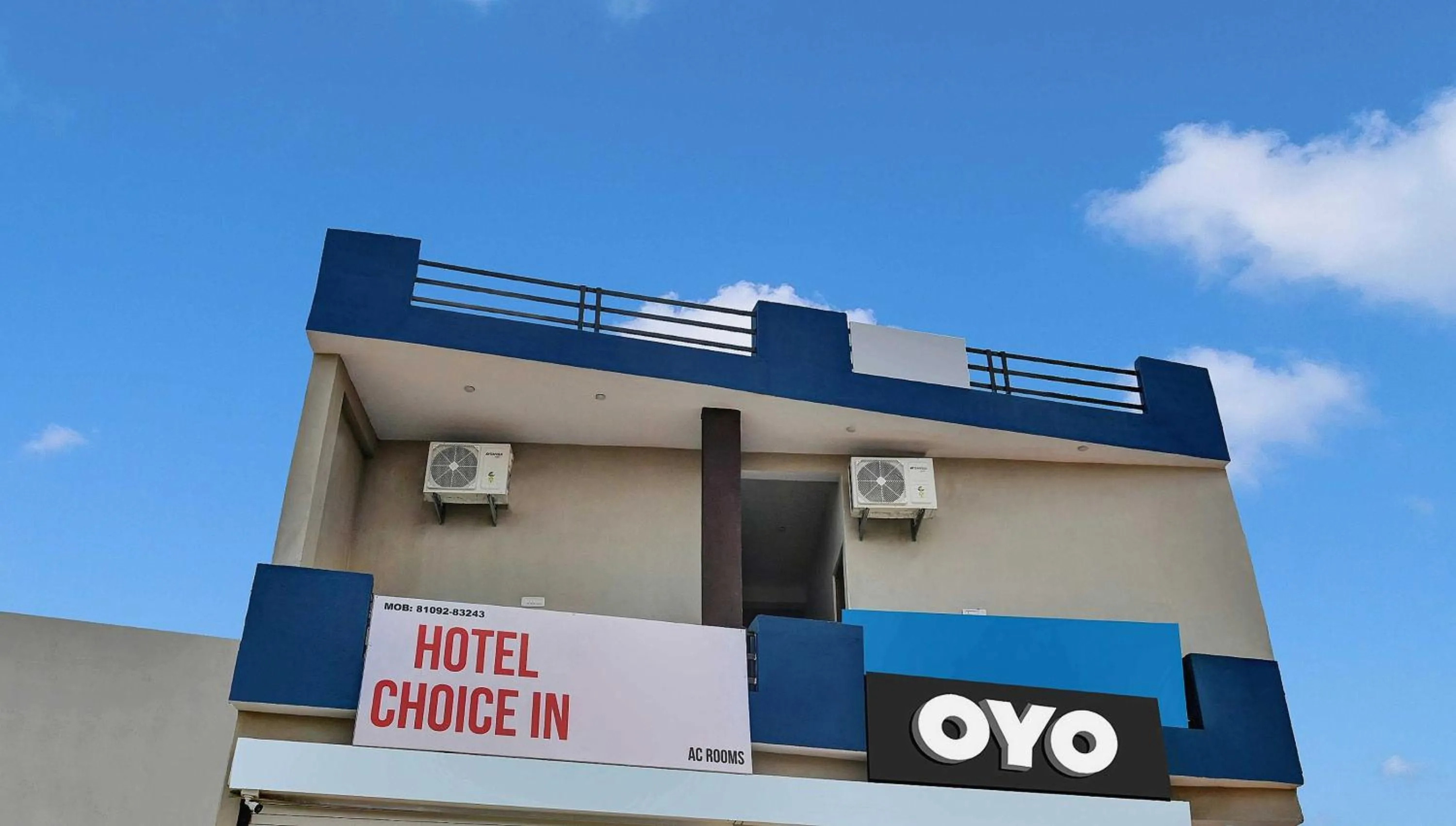 Facade/entrance in Hotel O Choice Inn