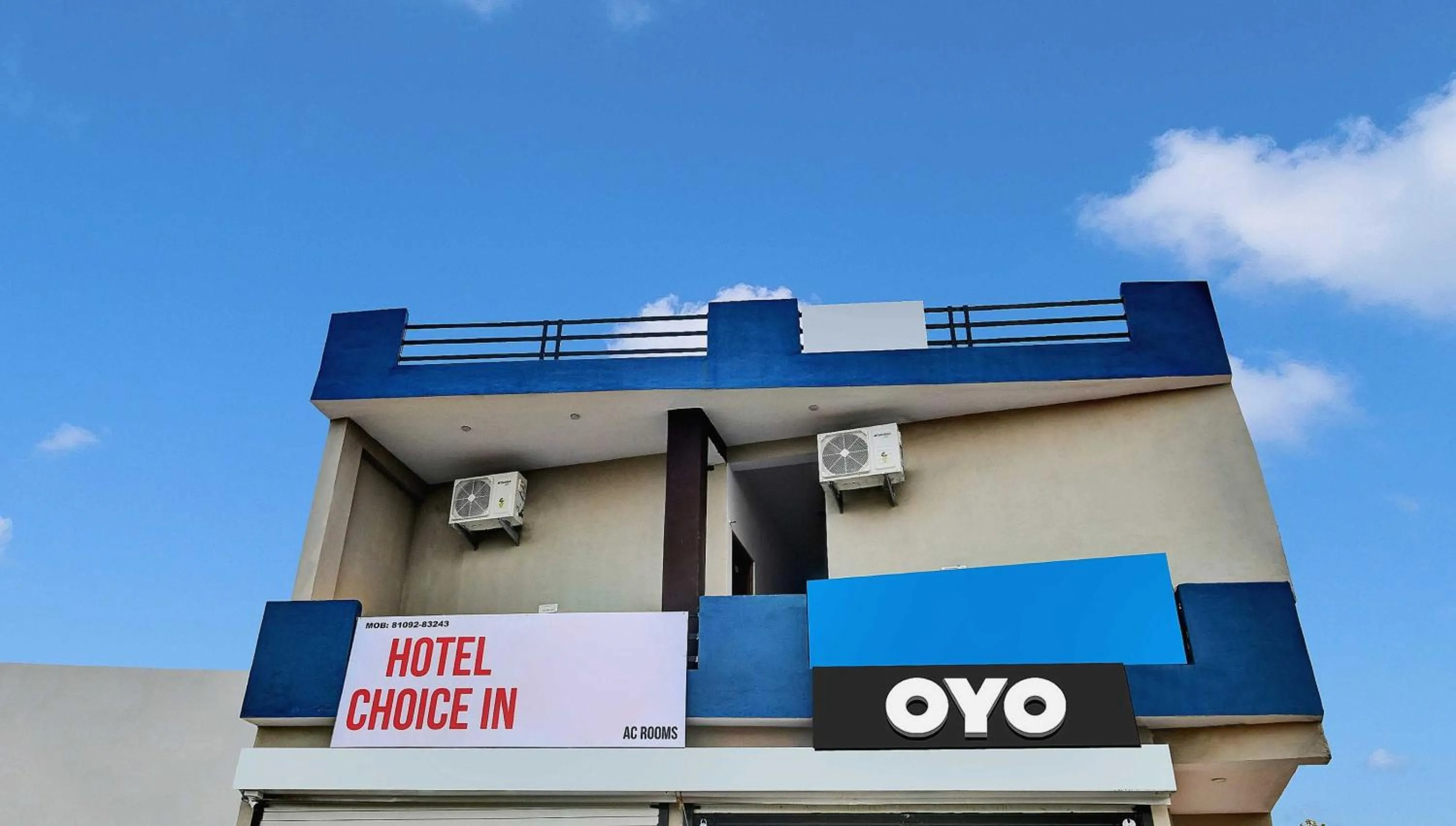 Facade/entrance in Hotel O Choice Inn