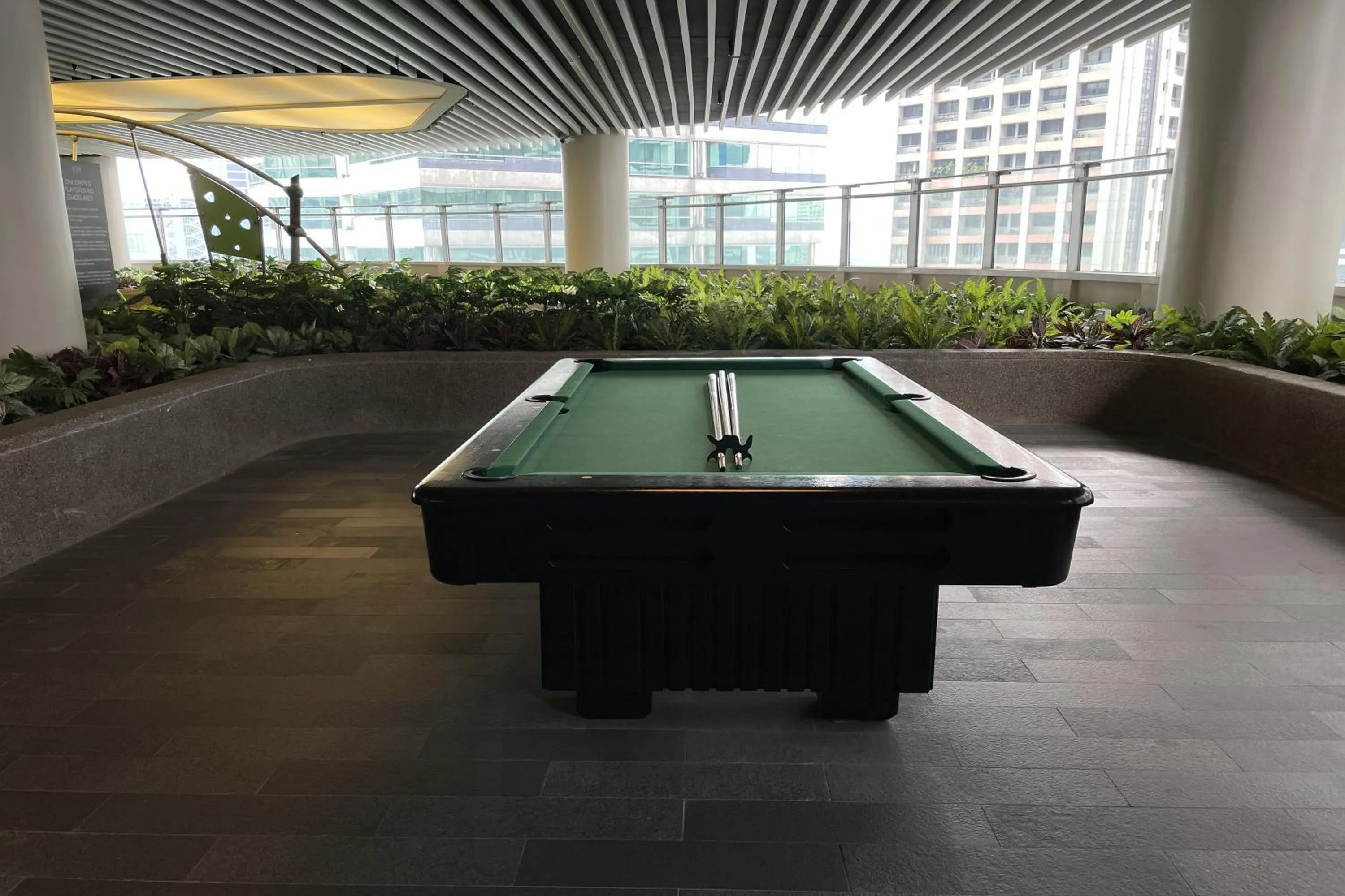 Billiard in Luxury Air Residences By Makati