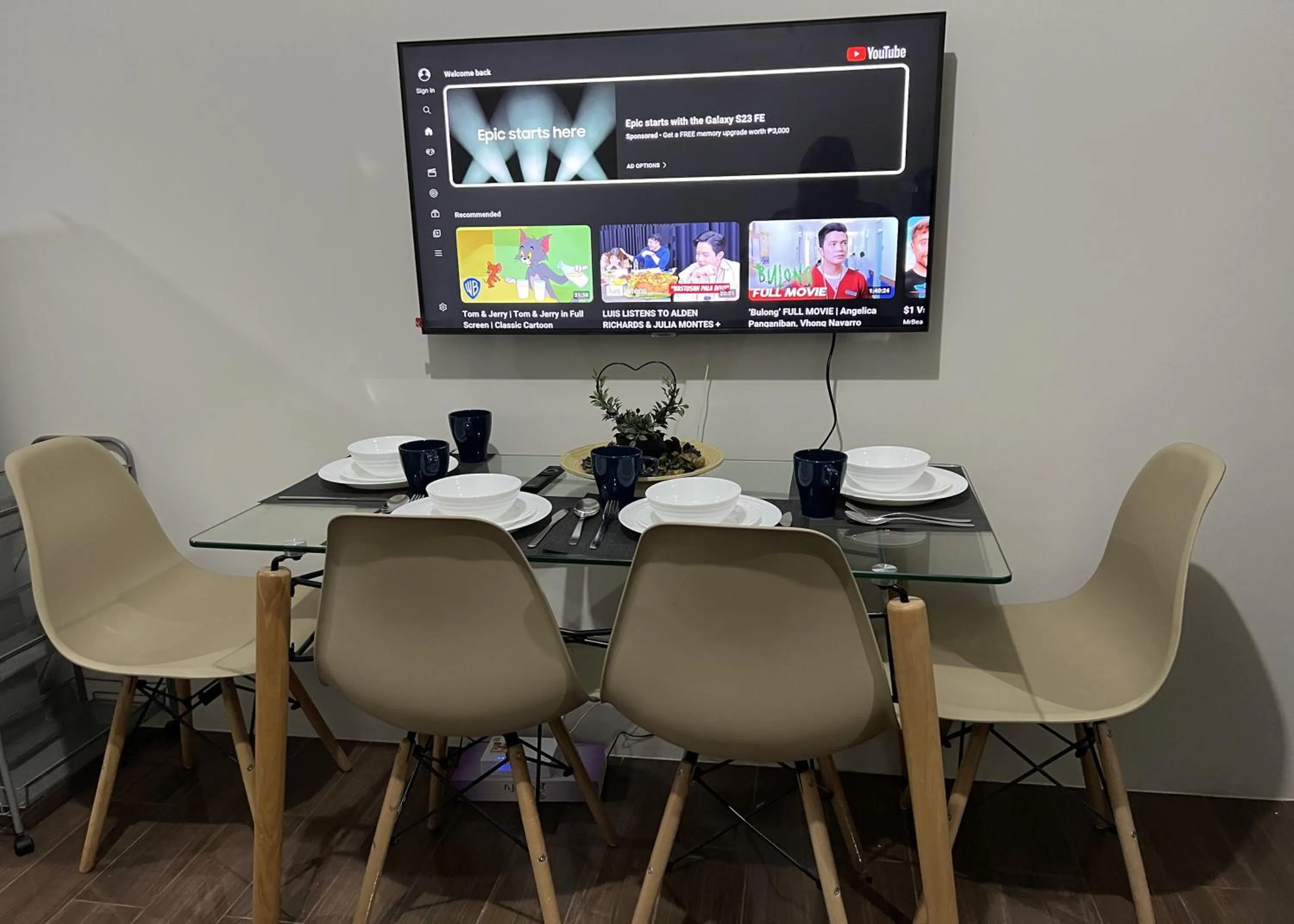 TV and multimedia in Luxury Air Residences By Makati