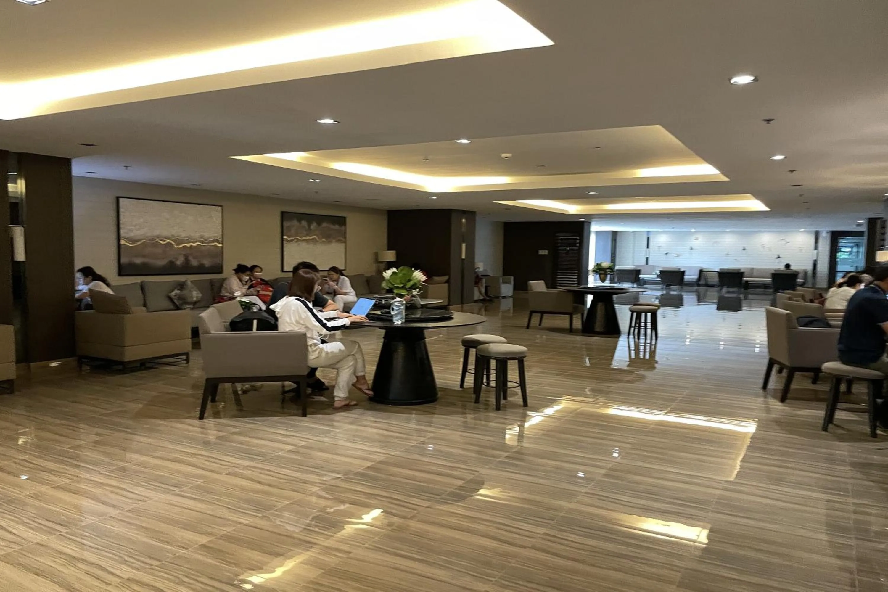 Lobby or reception in Luxury Air Residences By Makati
